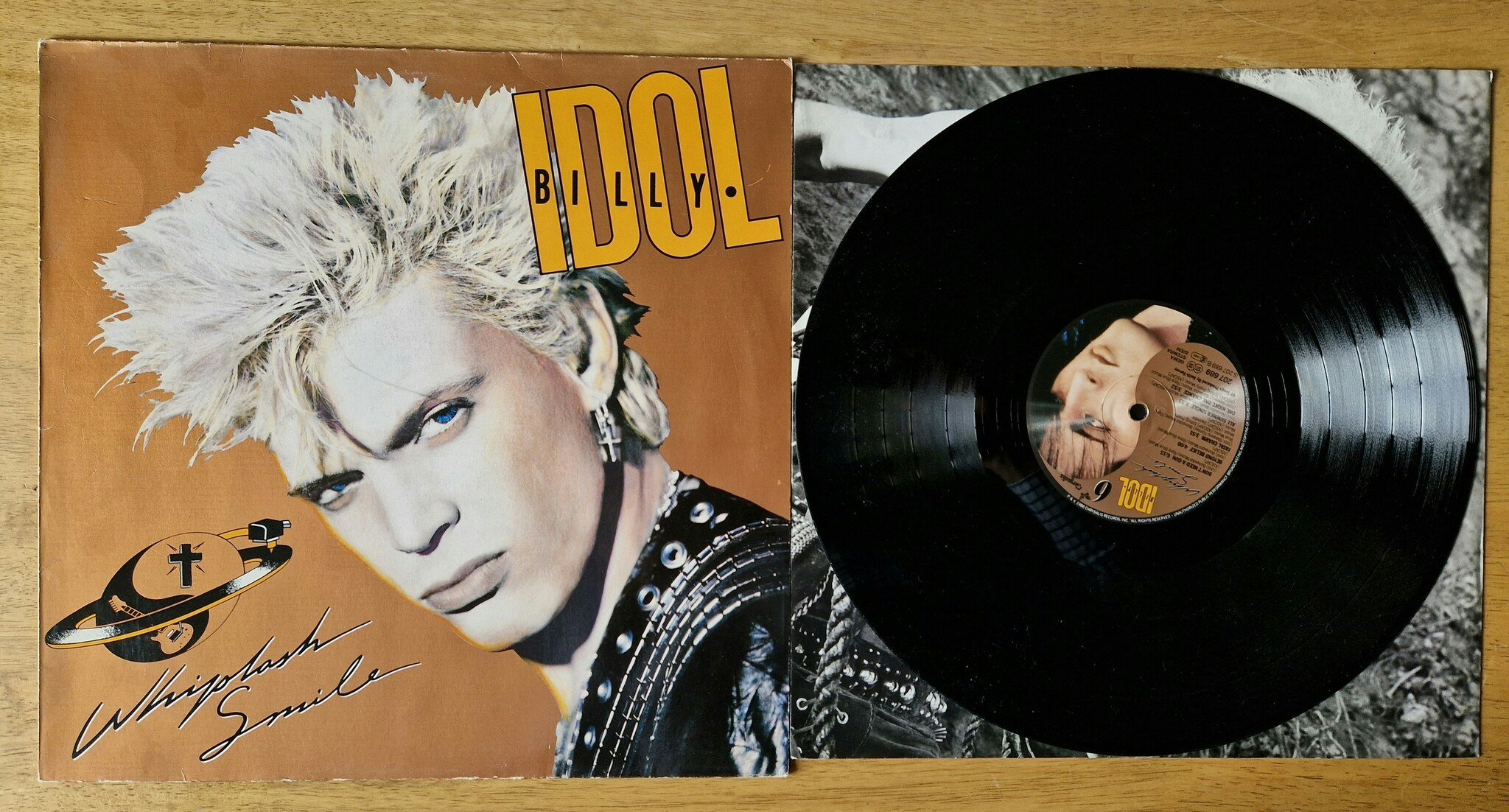 Billy Idol, Whiplash smile. Vinyl LP