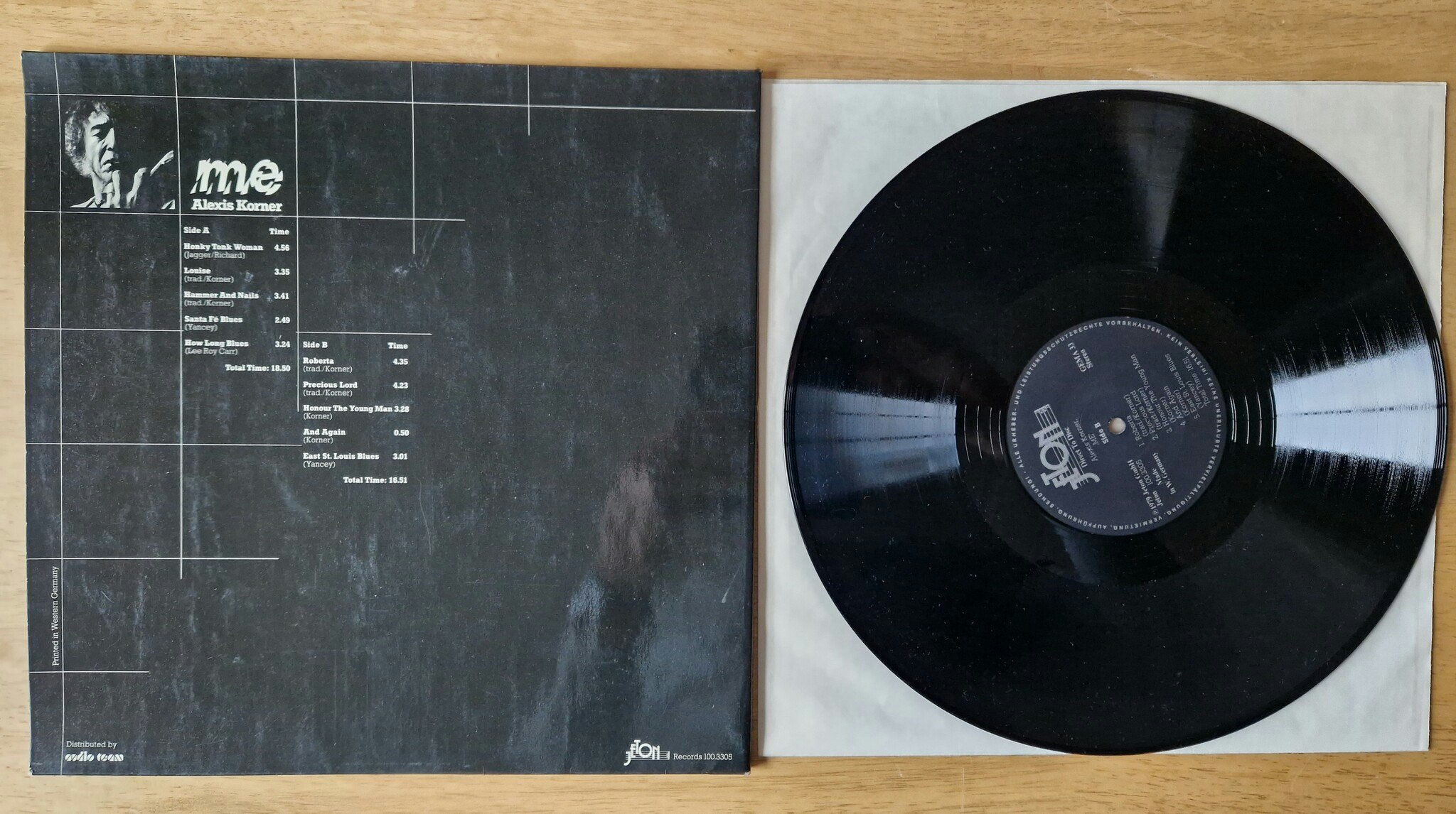 Alexis Korner, Me. Vinyl LP