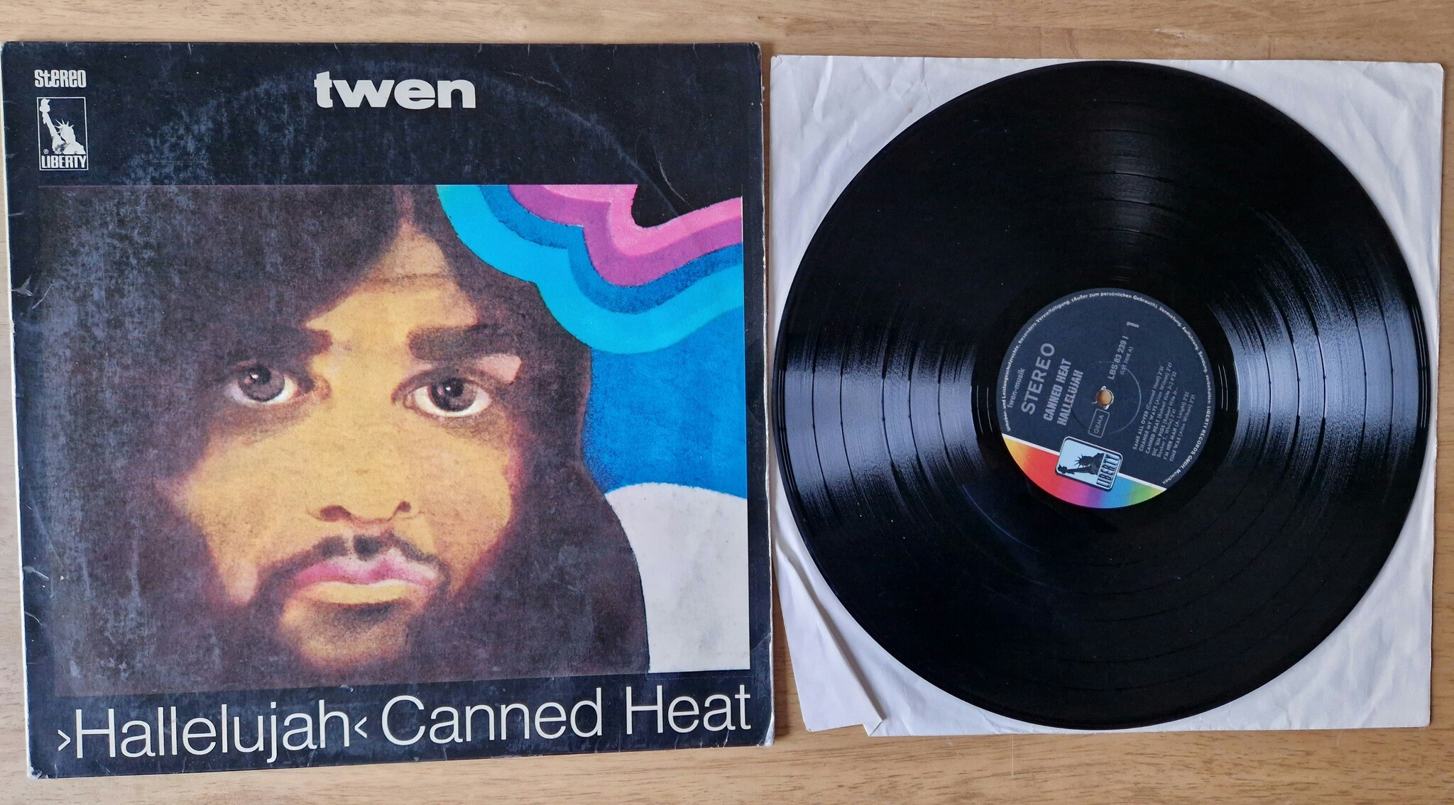 Canned Heat, Hallelujah. Vinyl LP