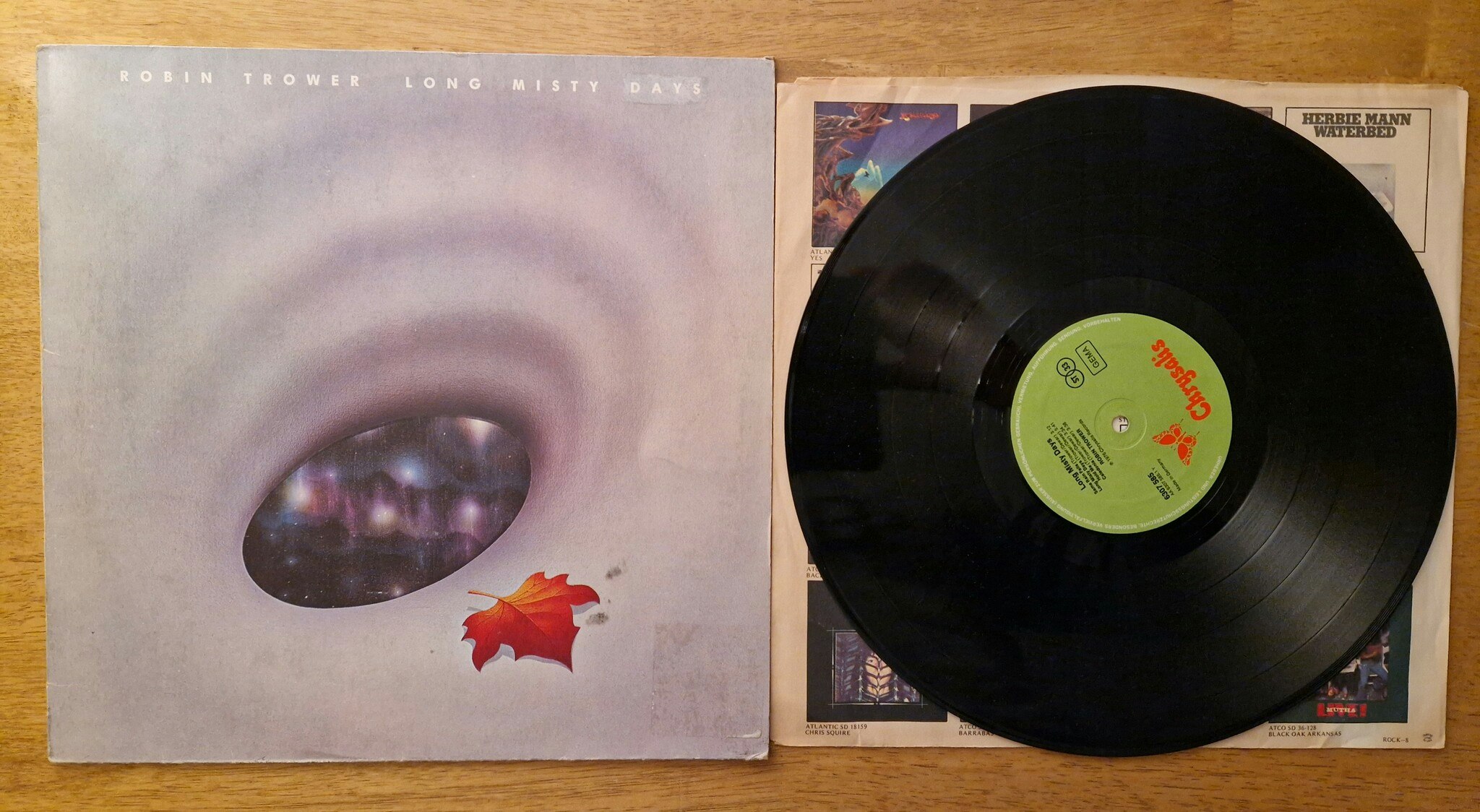 Robin Trower, Long misty days. Vinyl LP