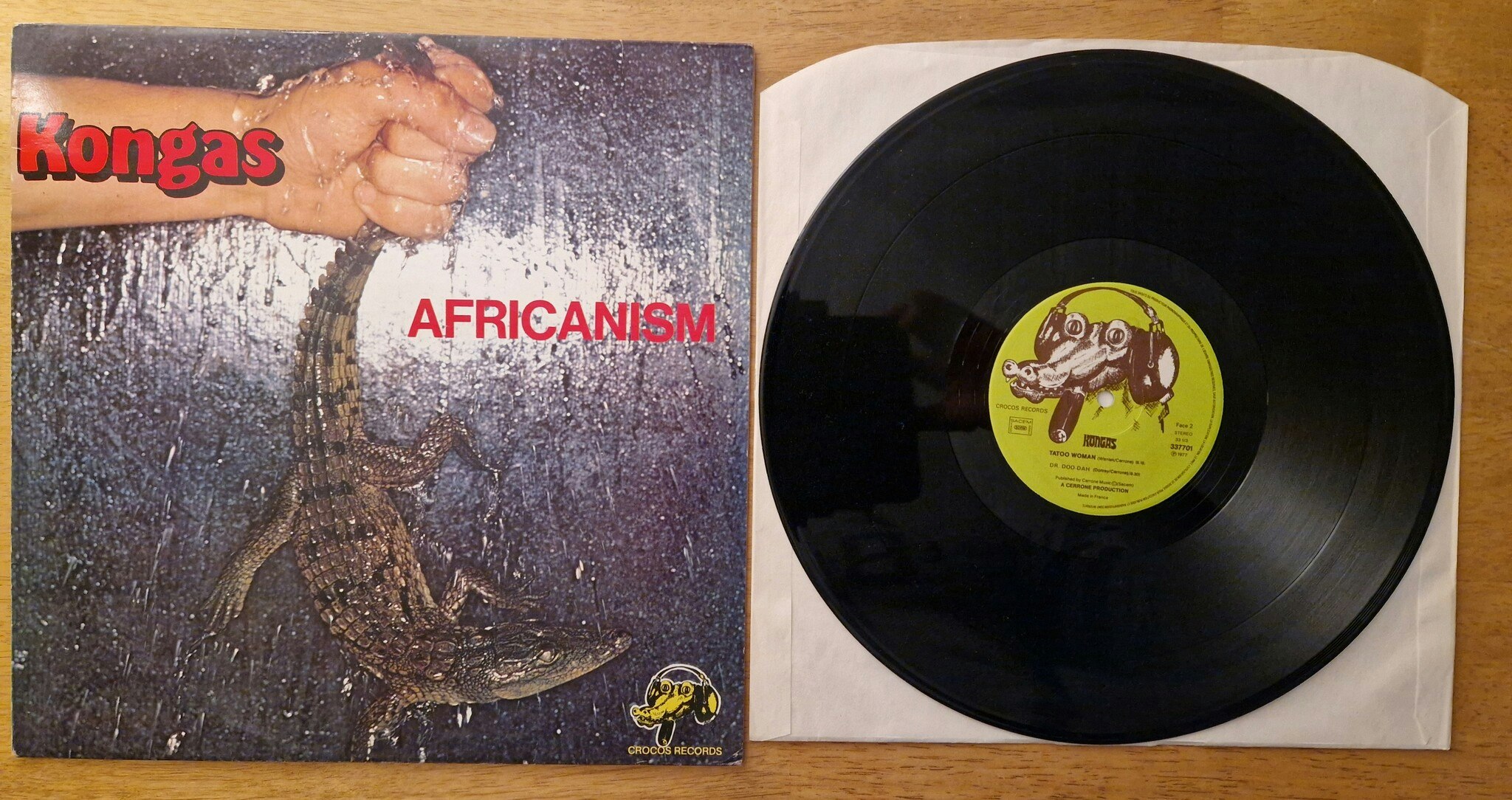 Kongas, Africanism. Vinyl LP