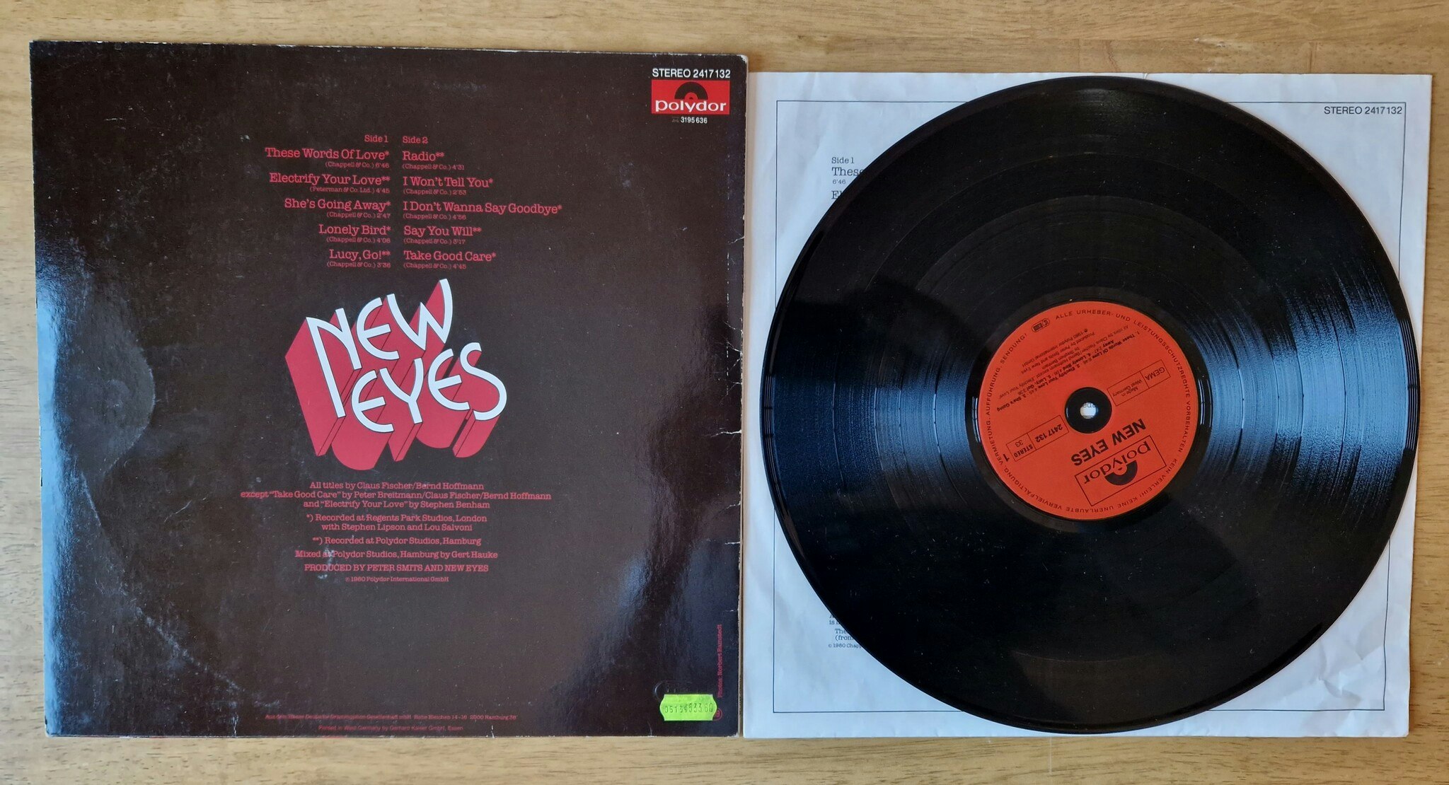New Eyes, New Eyes. Vinyl LP