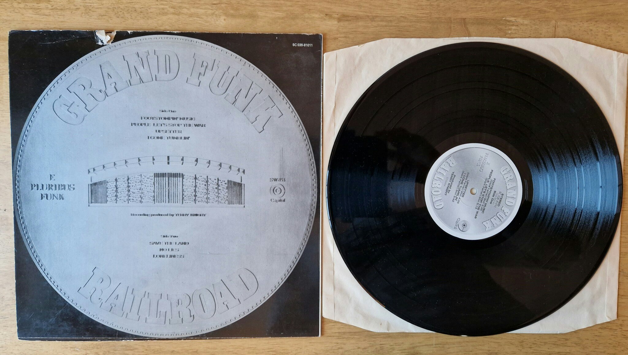Grand Funk, E Pluribus funk. Vinyl LP