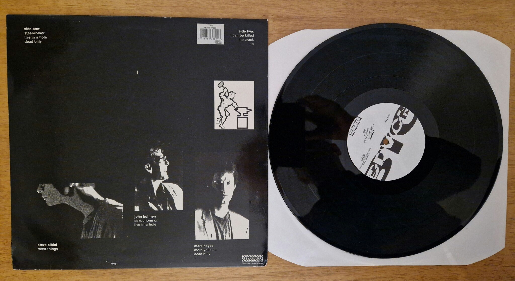 Big Black, Lungs. Vinyl S 12"