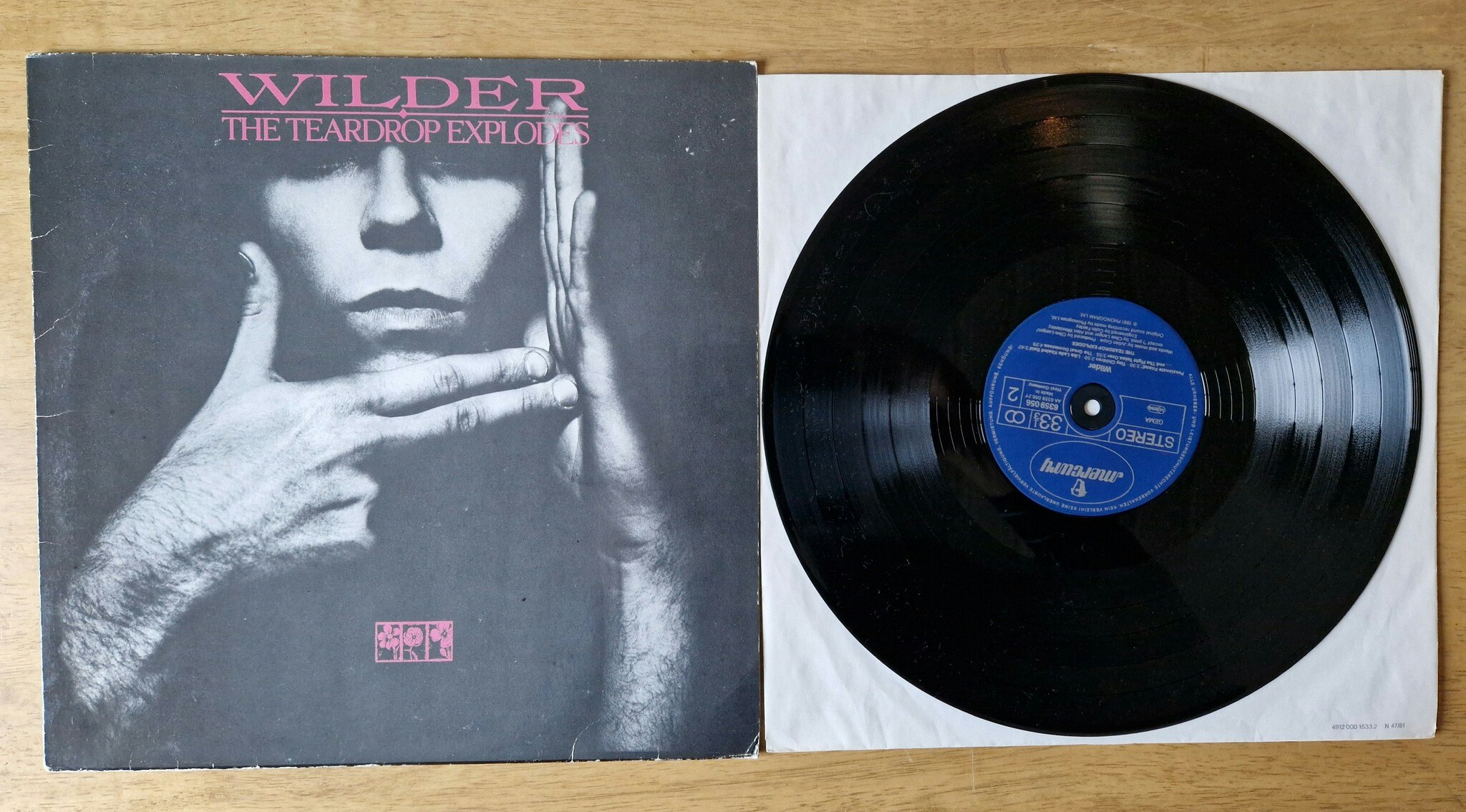 Wilder, The teardrop explodes. Vinyl LP