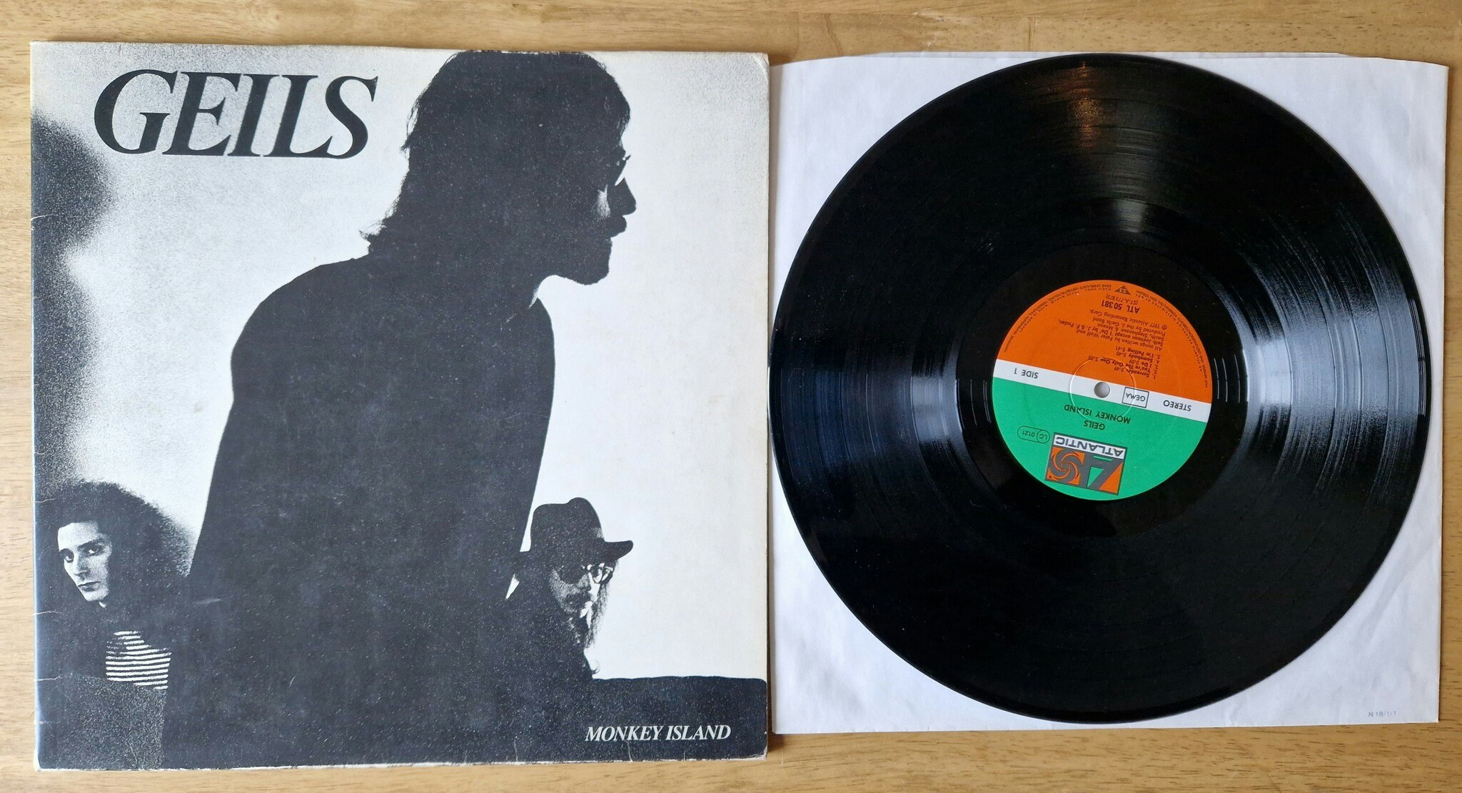 Geils, Monkey island. Vinyl LP