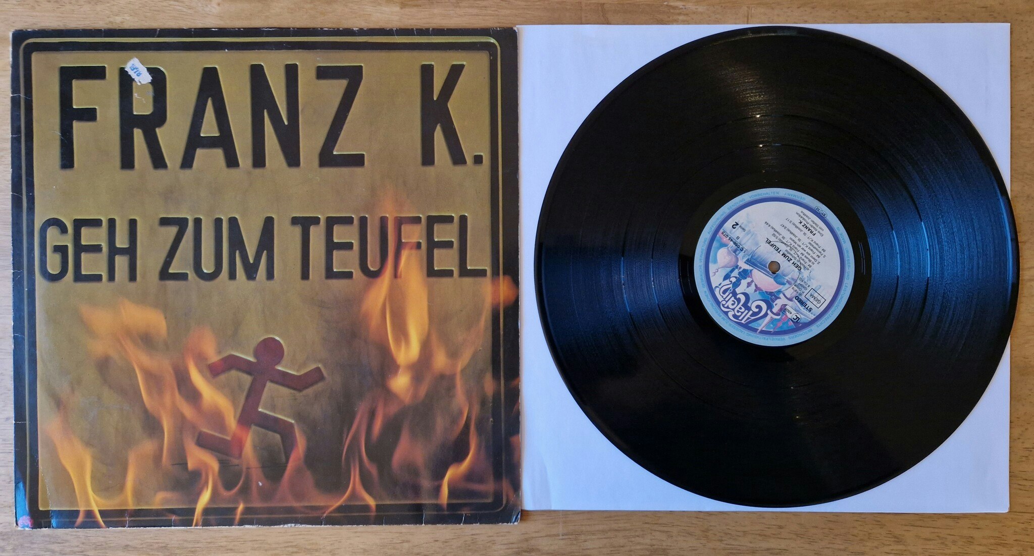 Franz K, Geh zum teufel. Vinyl LP