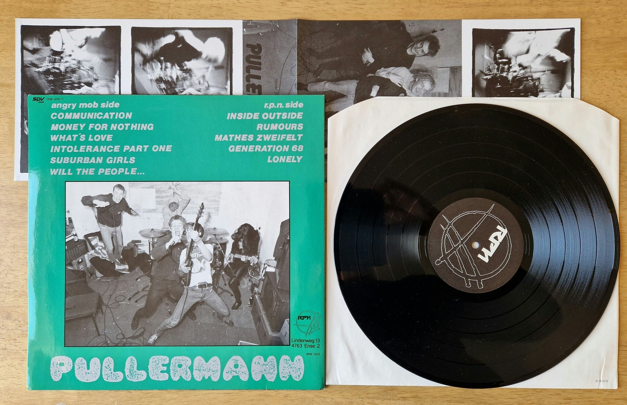 Pullermann, Pullerfrau. Vinyl LP