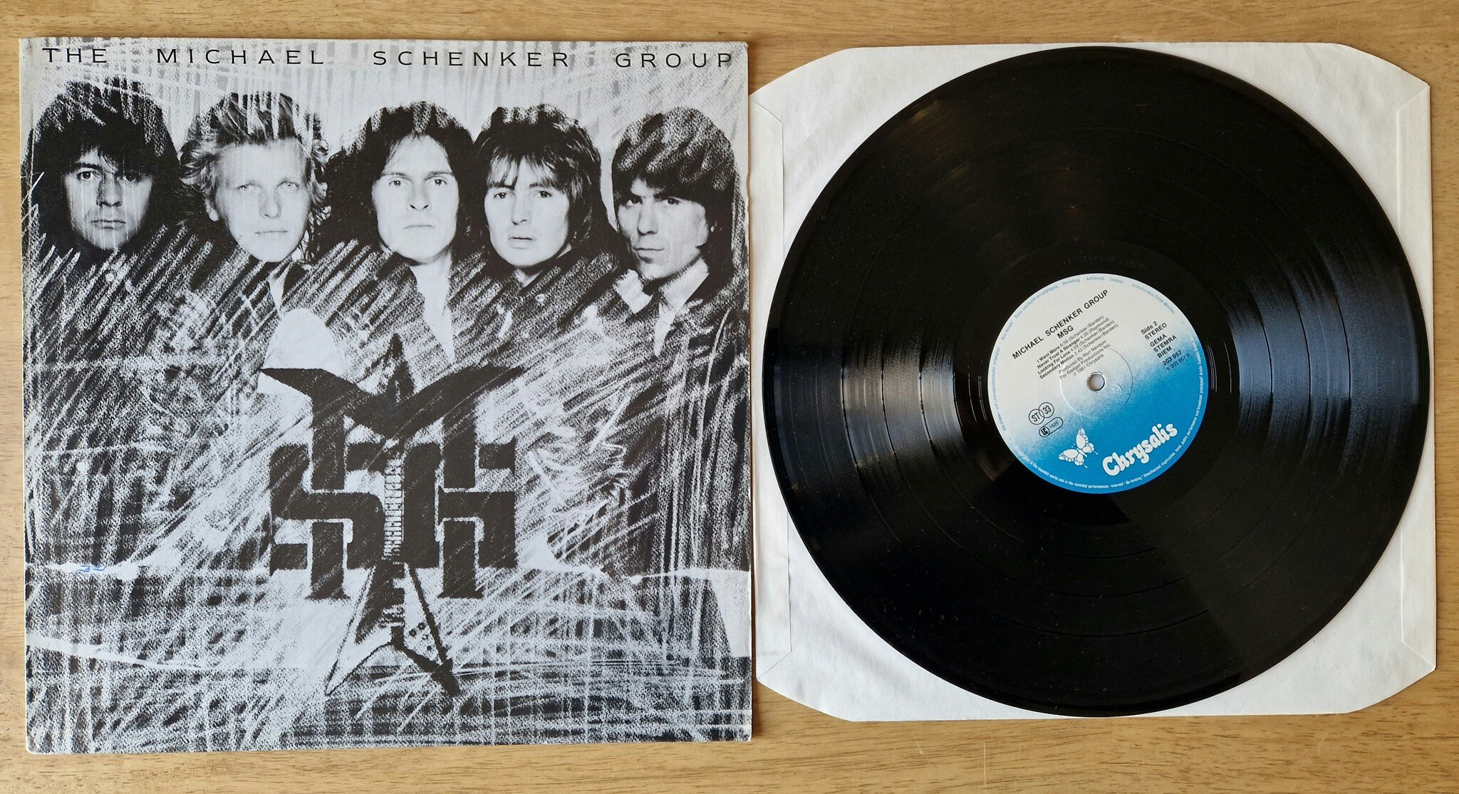 Michael Schenker Group, MSG. Vinyl LP