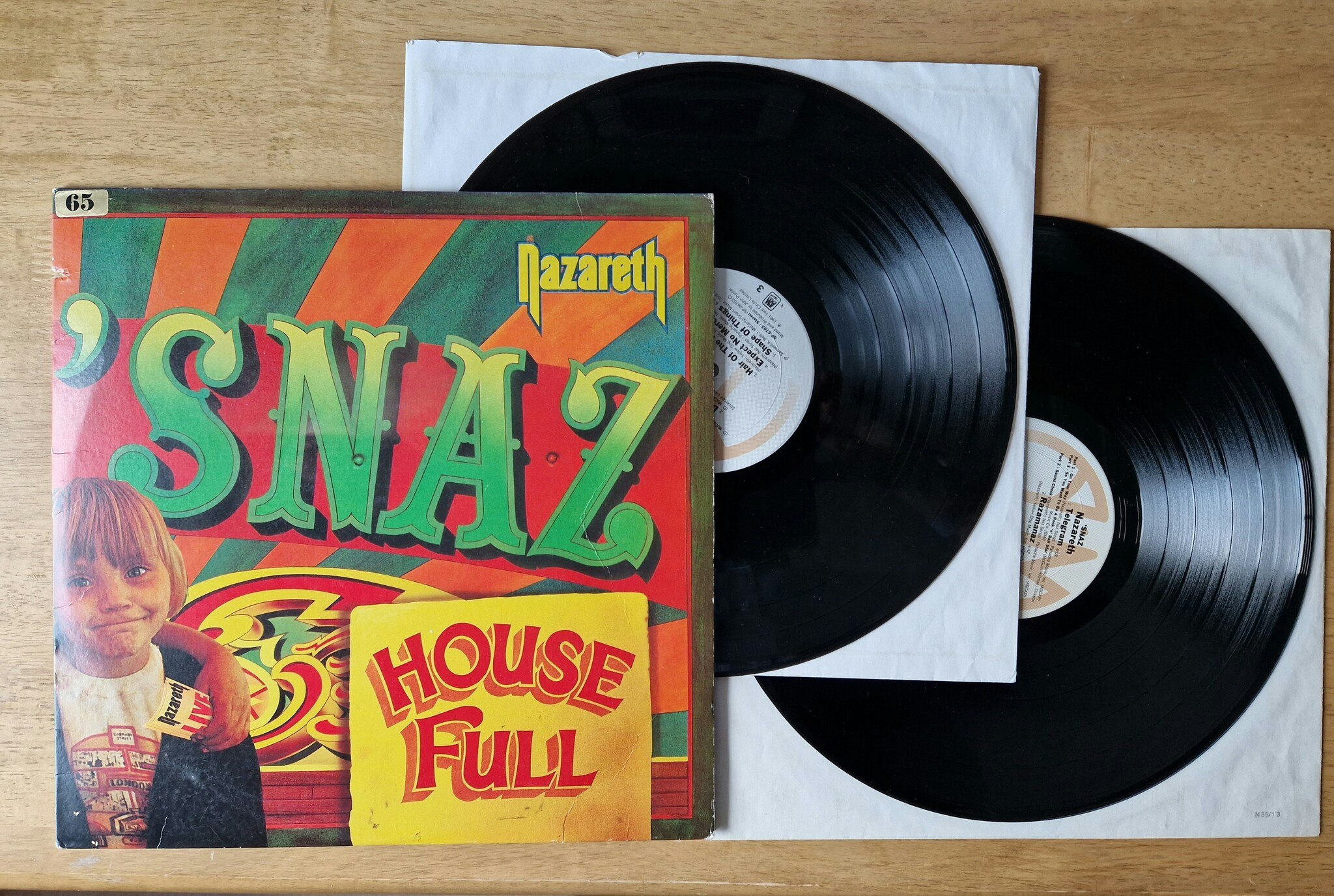 Nazareth, Snaz. Vinyl 2LP