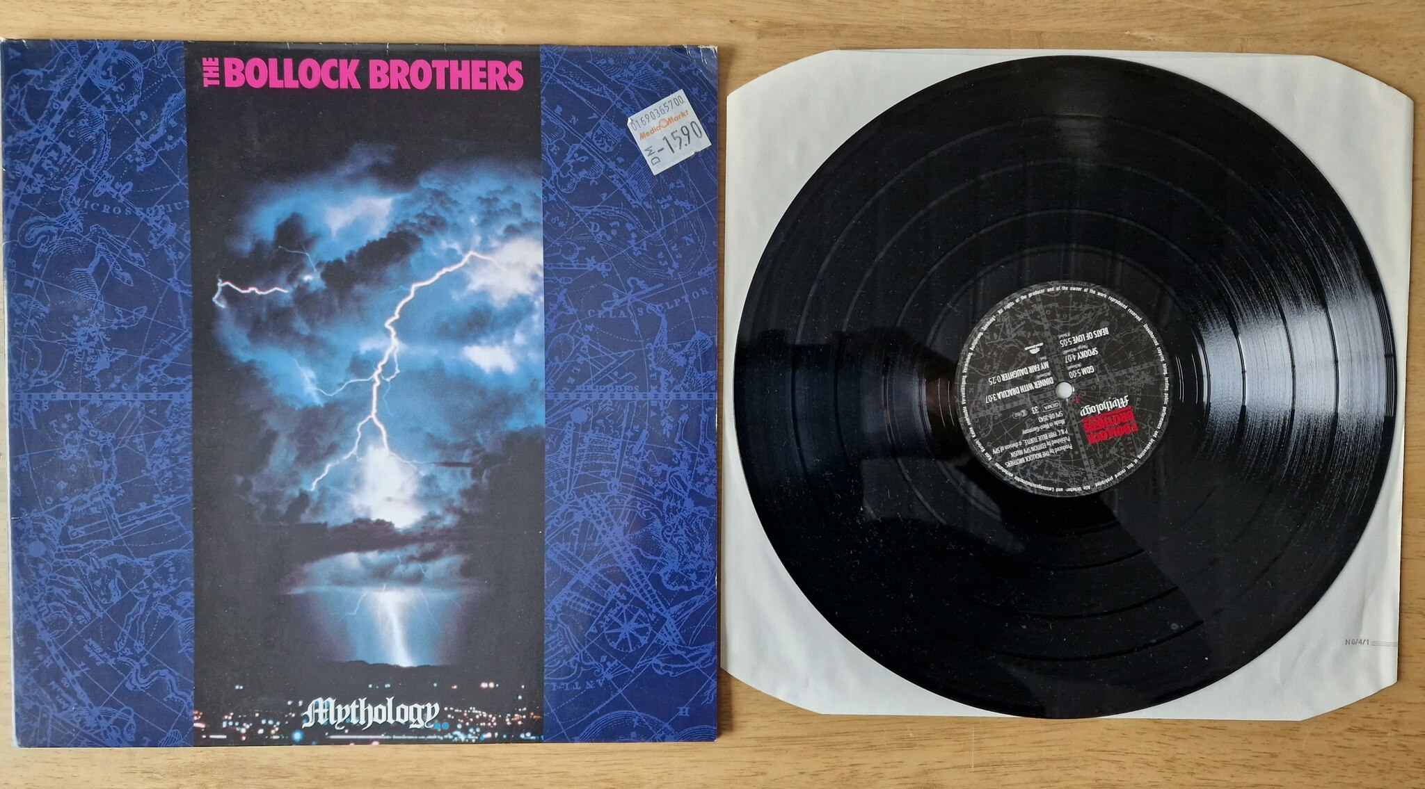 The Bollock Brothers, Mythology. Vinyl LP