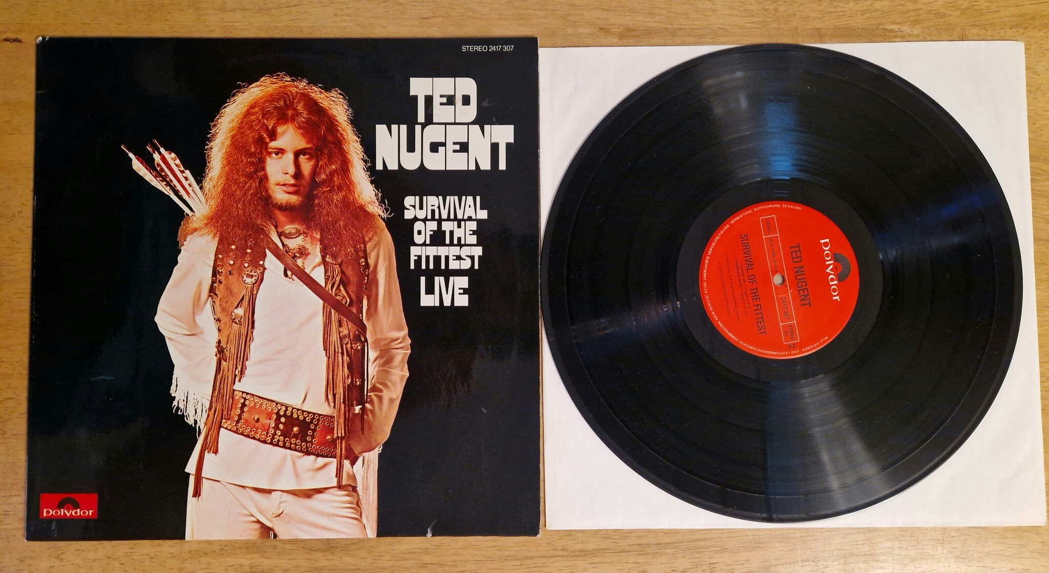 Ted Nugent, Survival of the fittest. Vinyl LP