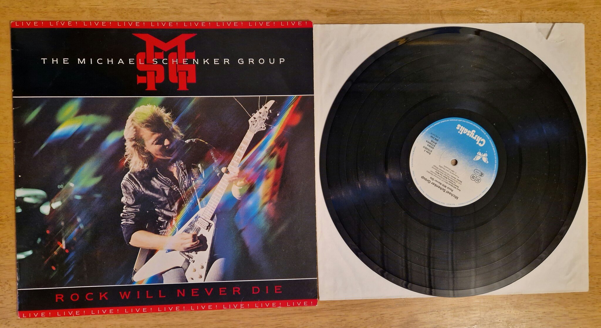 The Michael Schenker Group, Rock will never die. Vinyl LP