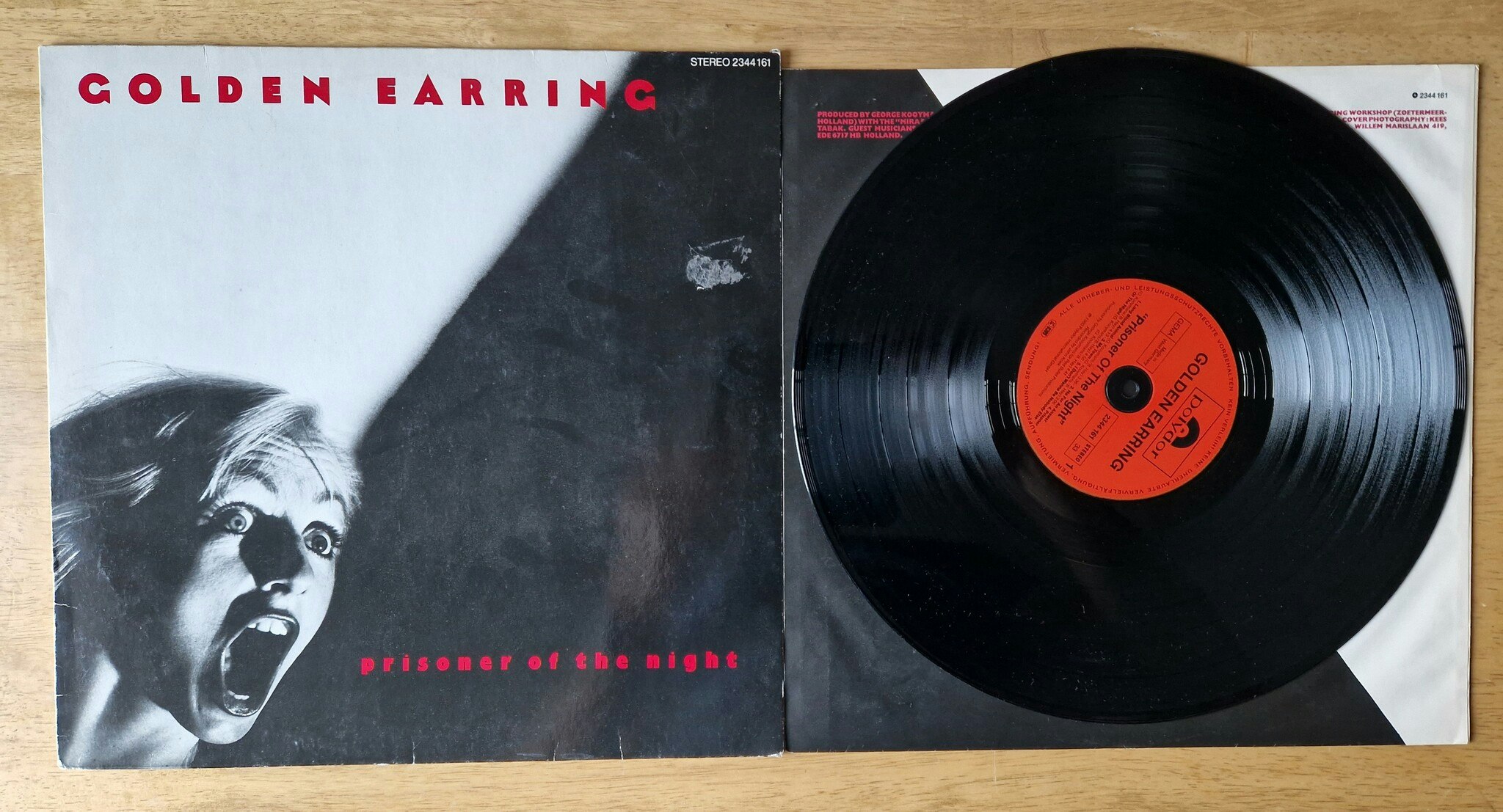 Golden Earring, Prisoner of the night. Vinyl LP