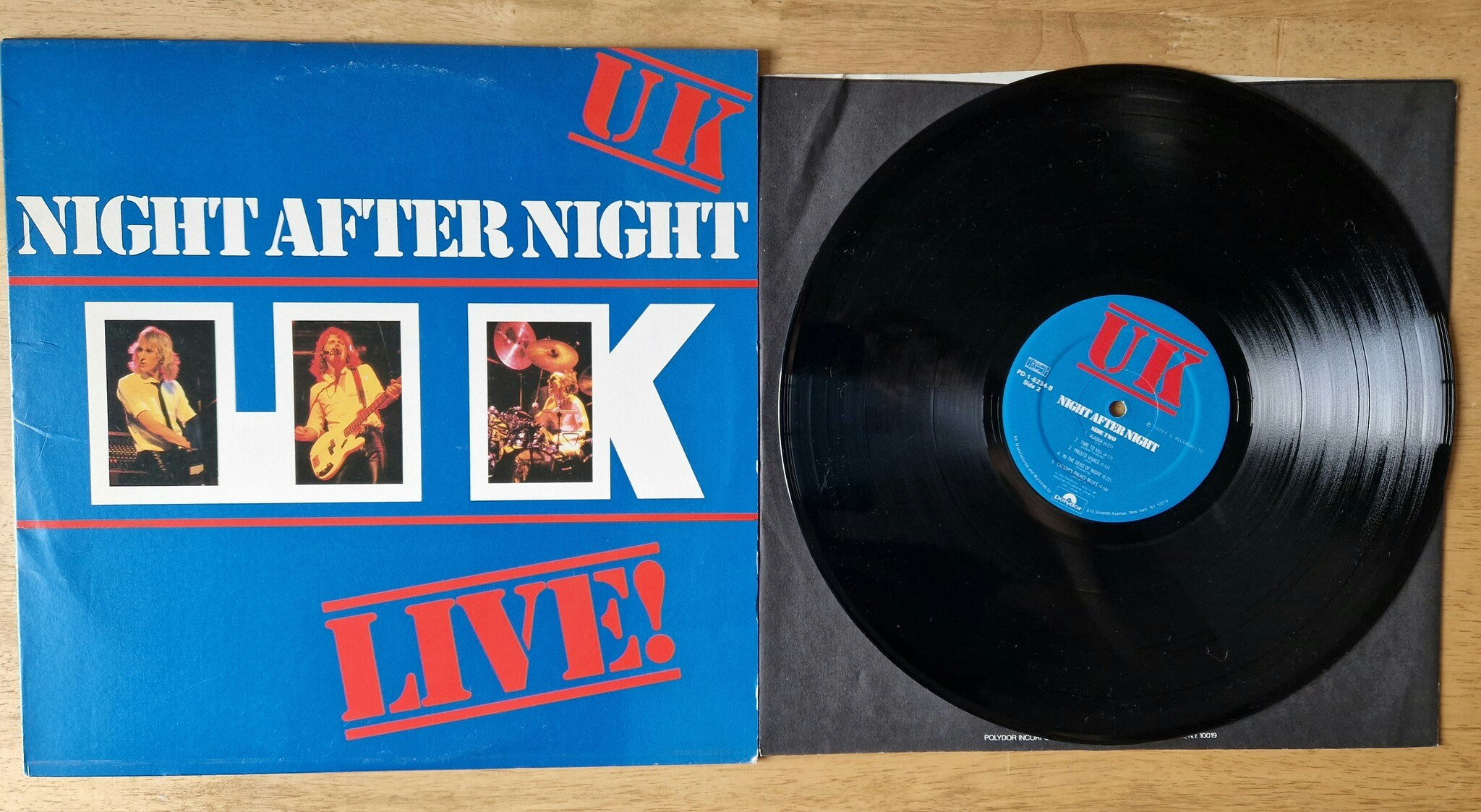 UK, Night after night. Vinyl LP