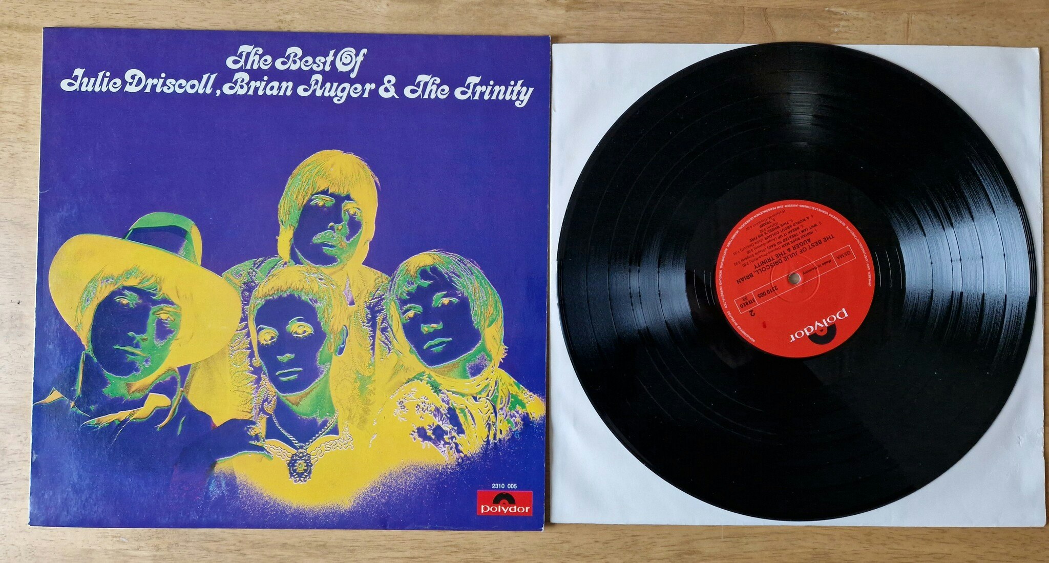 Julie Driscoll, Brian Auger & The Trinity, The Best of. Vinyl LP