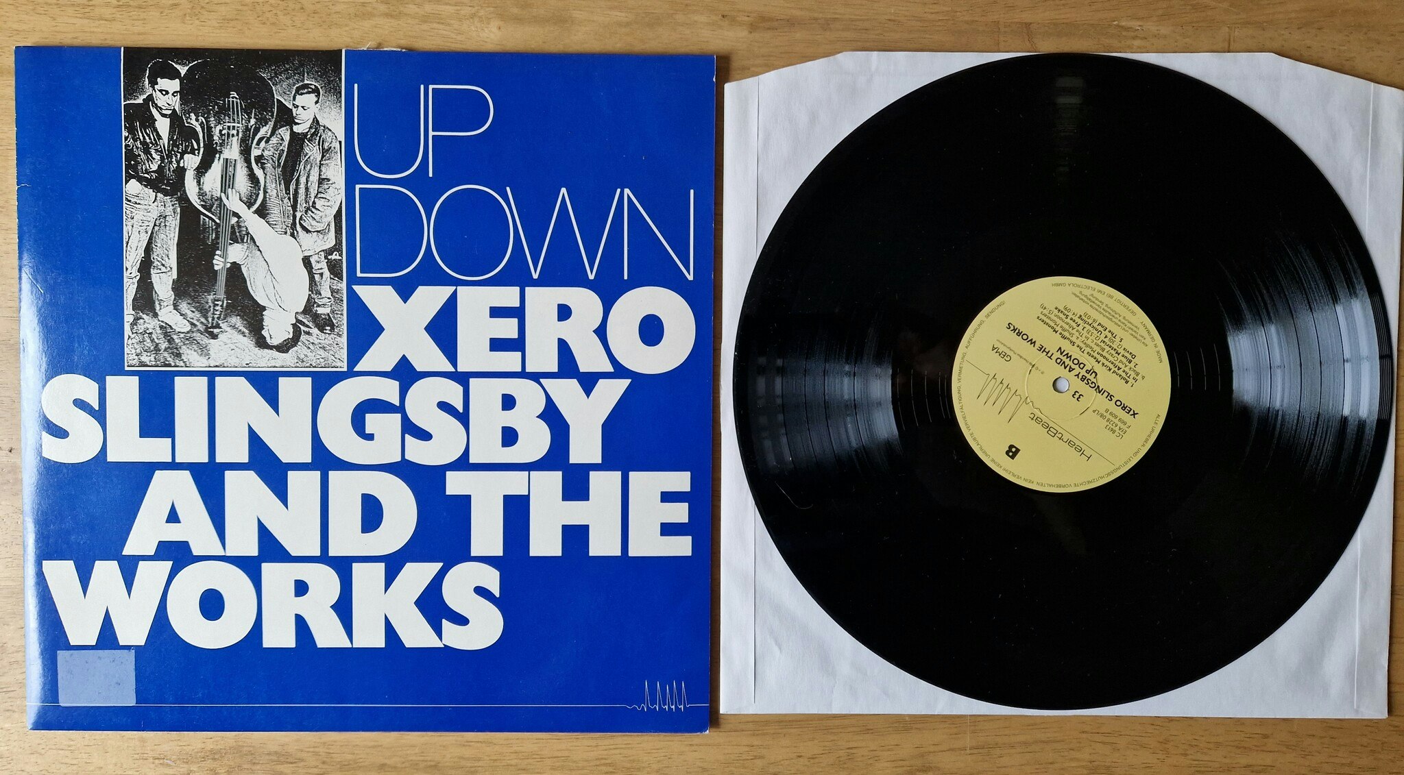 Xero slingsby and the works, Up down. Vinyl LP