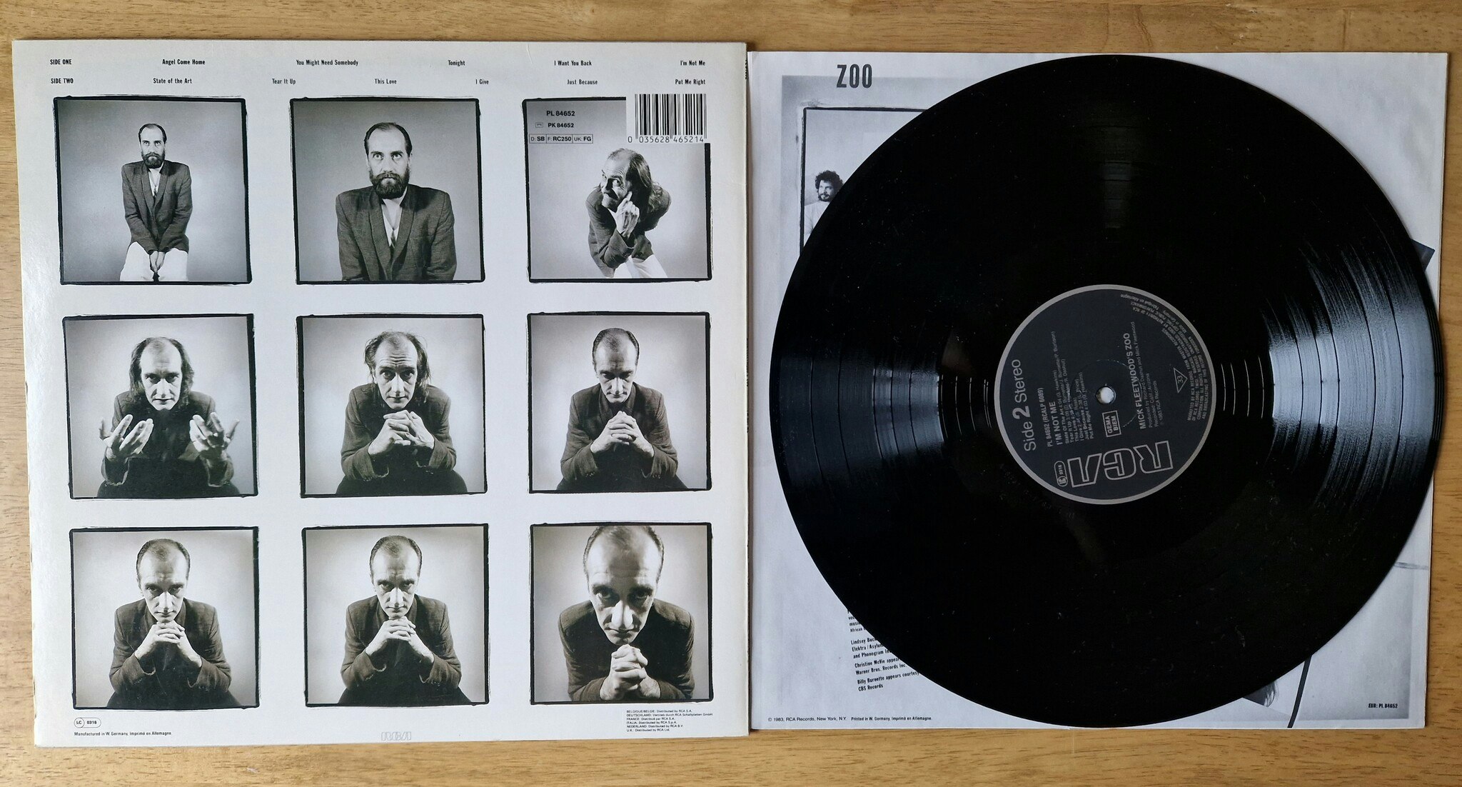 Mick Fleetwood's Zoo, I'm not me. Vinyl LP