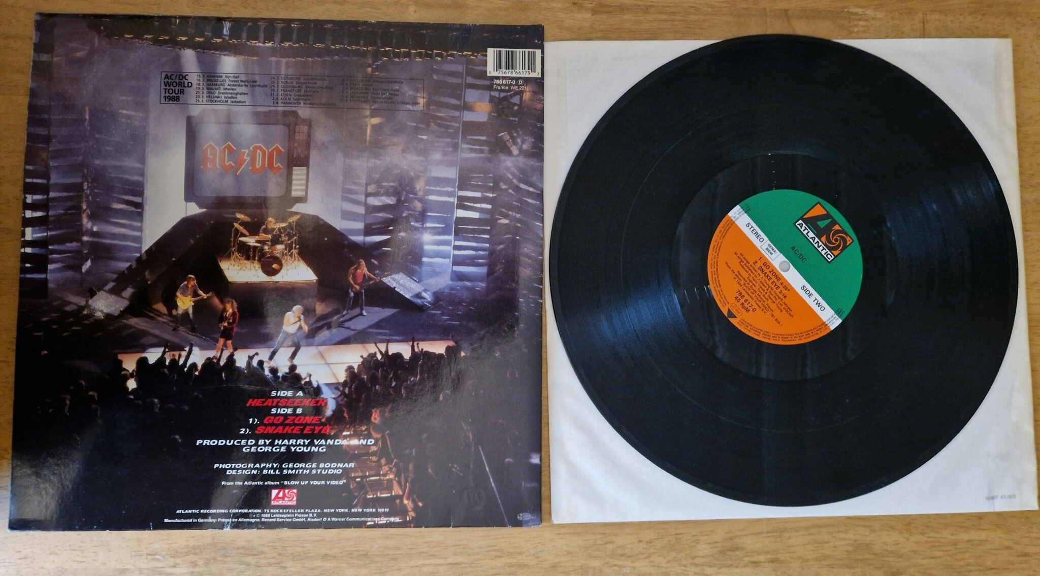 AC/DC, Heat seeker (limited edt). Vinyl S 12"