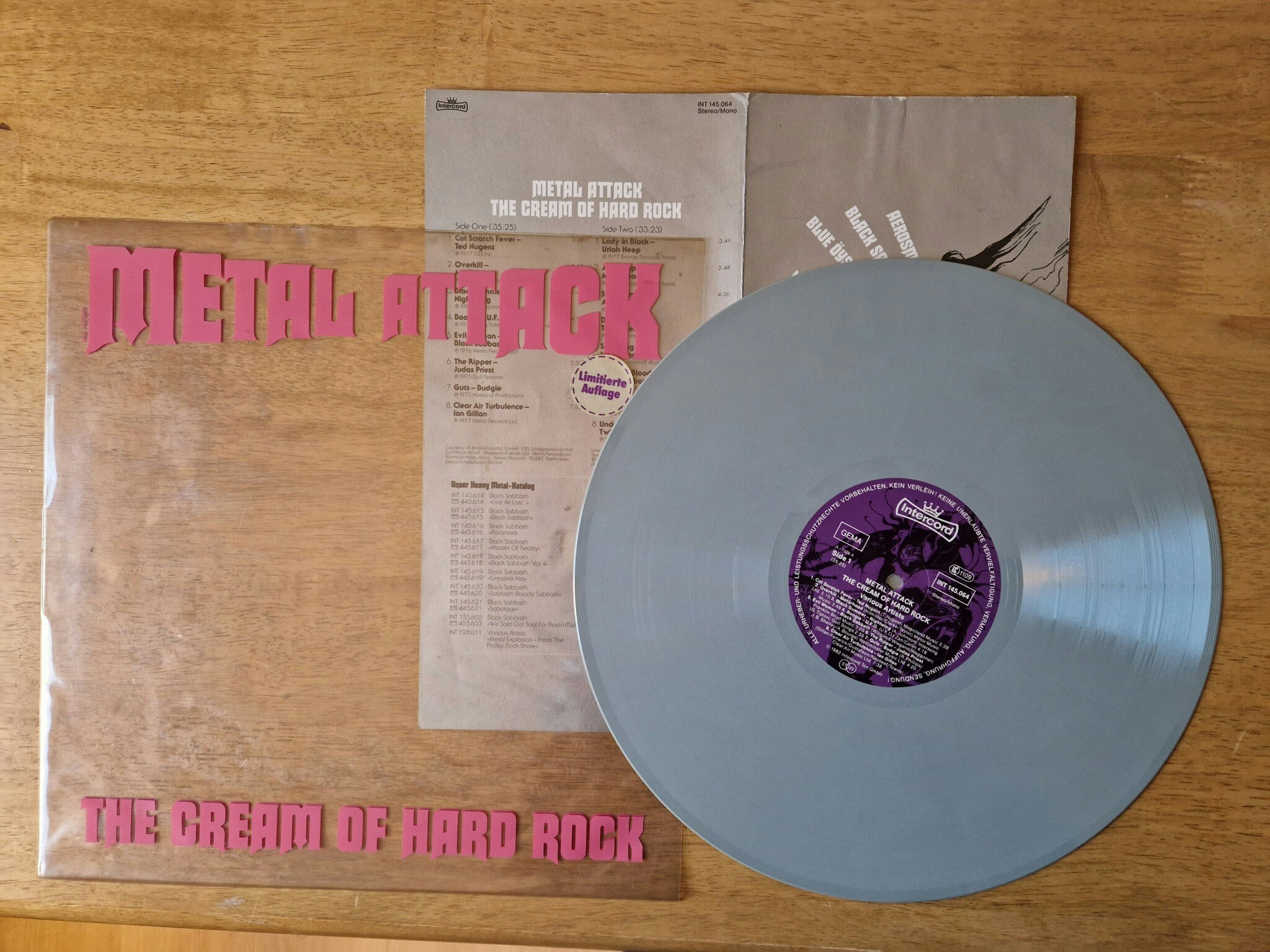 Various, Metal Attack The cream of hard rock. Vinyl LP