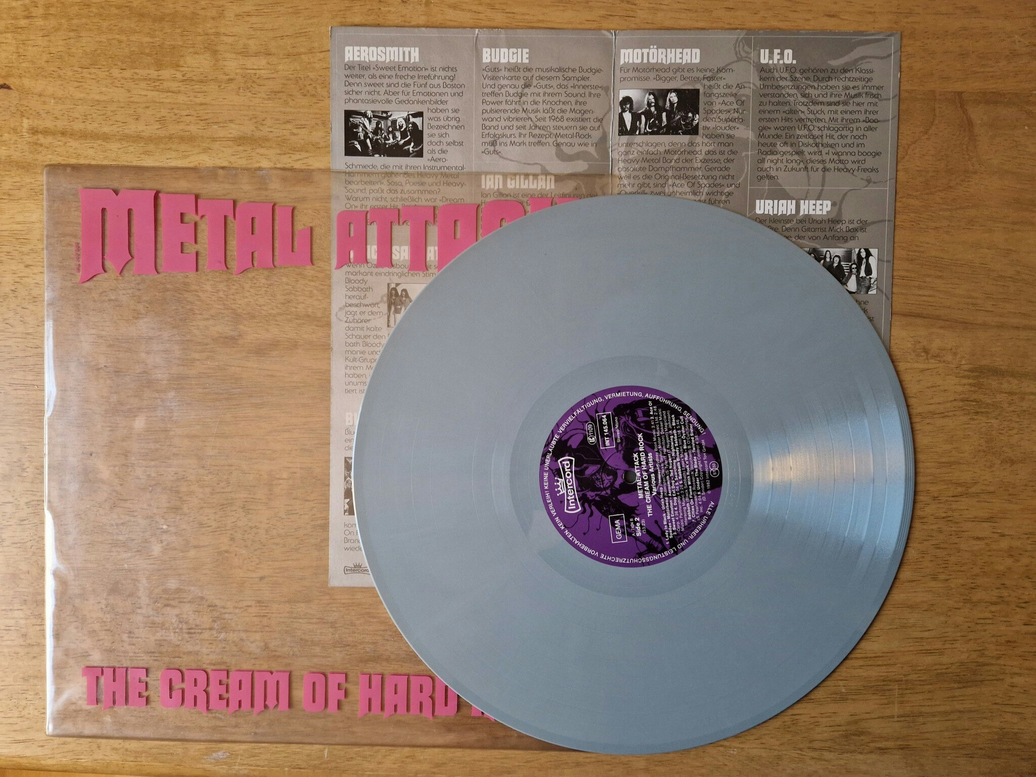 Various, Metal Attack The cream of hard rock. Vinyl LP