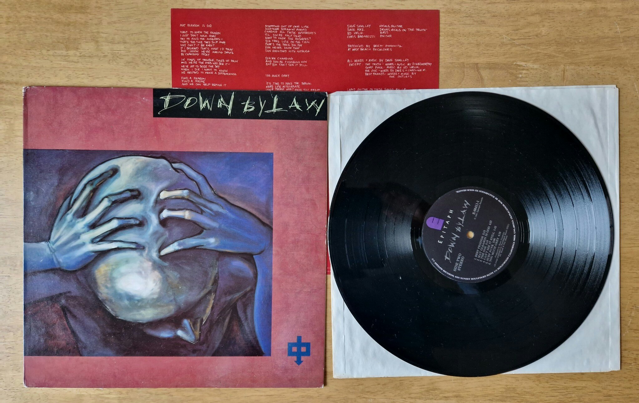 Down by law, Down by law. Vinyl LP
