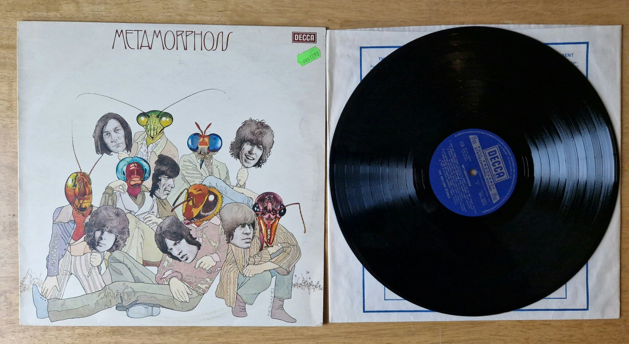 The Rolling Stones, Metamorphosis. Vinyl LP