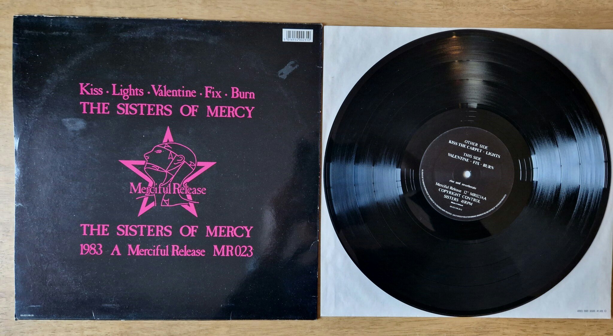 The Sisters of Mercy, The reptile house. Vinyl S 12"