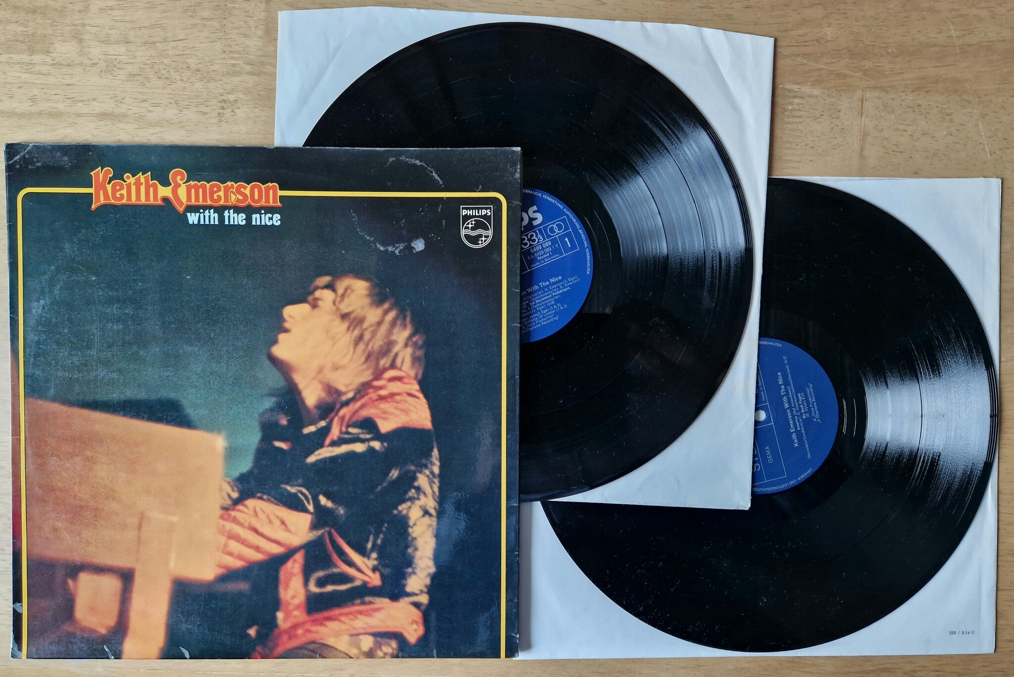 Keith Emerson with The Nice, Keith Emerson with The Nice. Vinyl 2LP