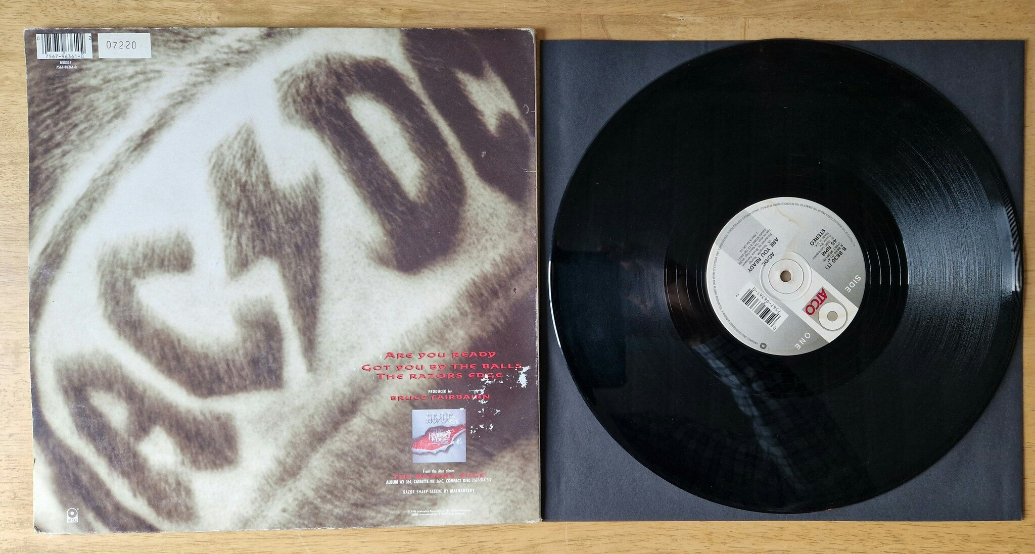 AC/DC, Are you ready. Vinyl S 12"
