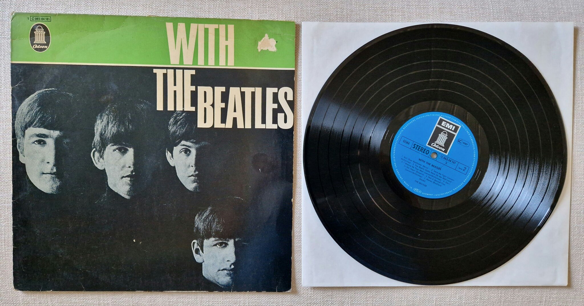 The Beatles, With the Beatles. Vinyl LP