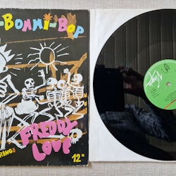 The Increadible T. H. Scratchers Starring: Freddy Love, Hip hop bommi bop bop. Vinyl LP