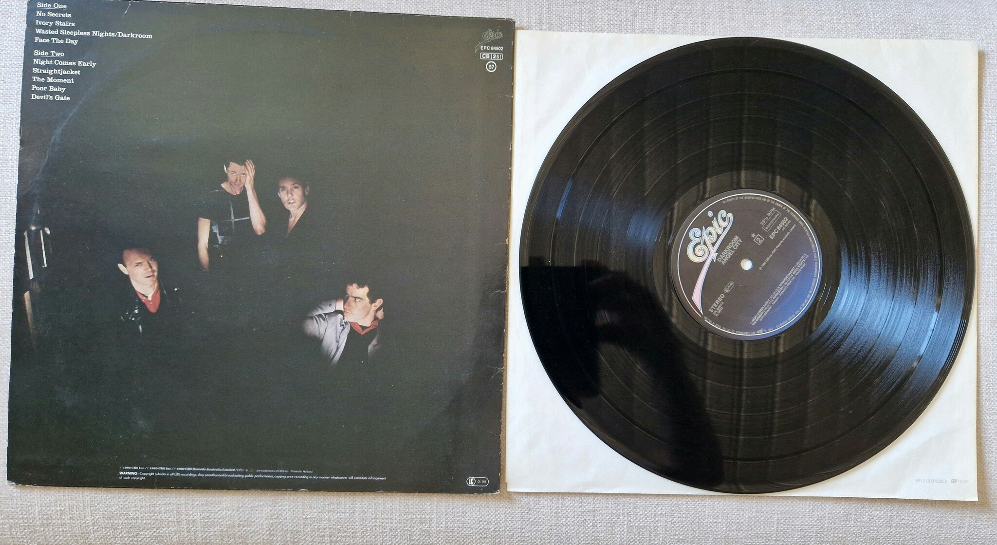 Angel City, Darkroom. Vinyl LP