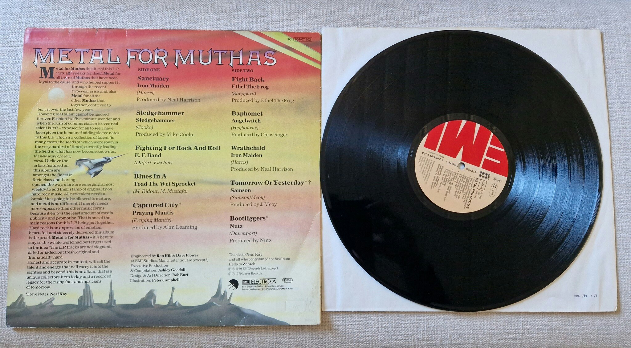 Various, Metal for muthas. Vinyl LP