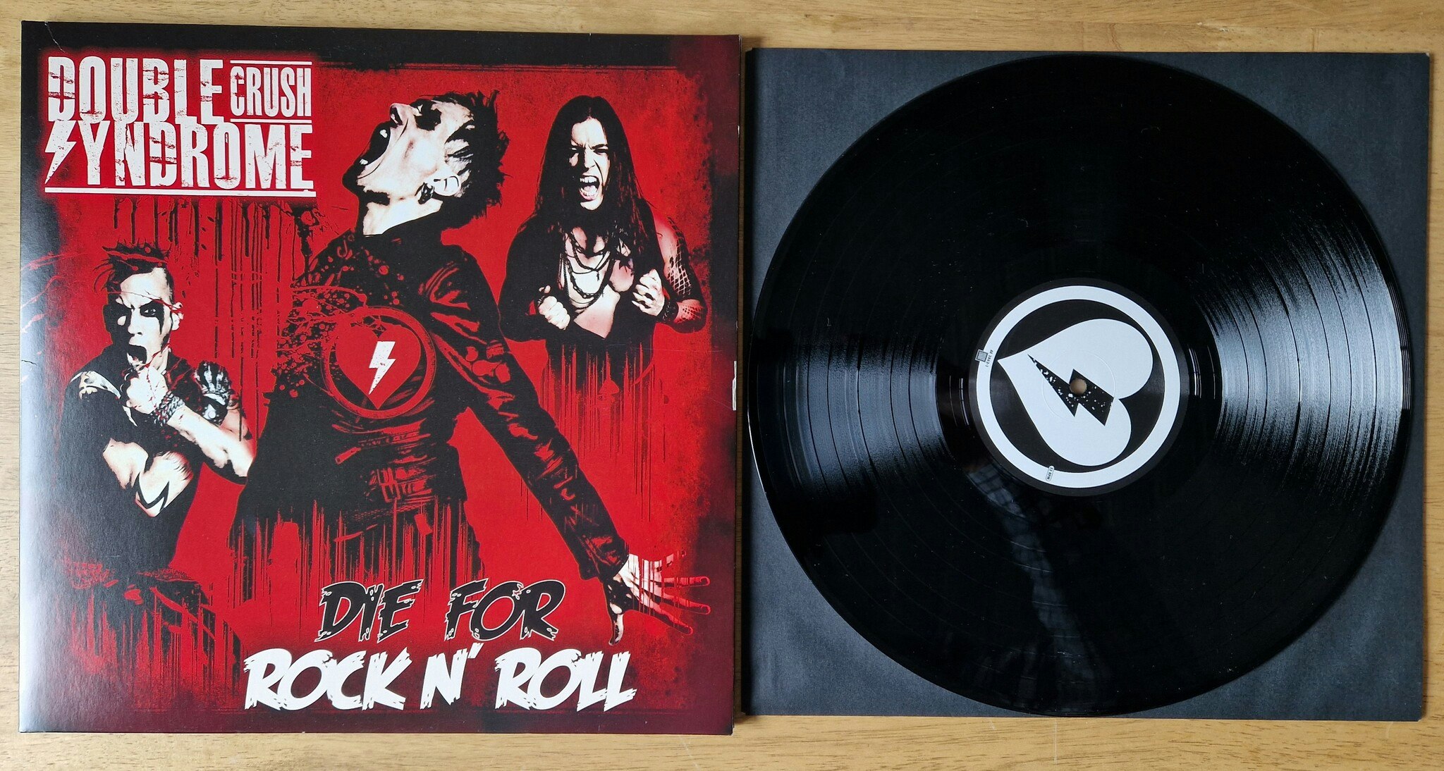 Double Crush Syndrome, Die for rock'n roll. Vinyl LP