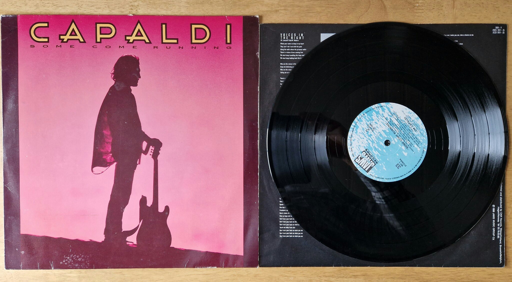 Jim Capaldi, Some come running. Vinyl LP