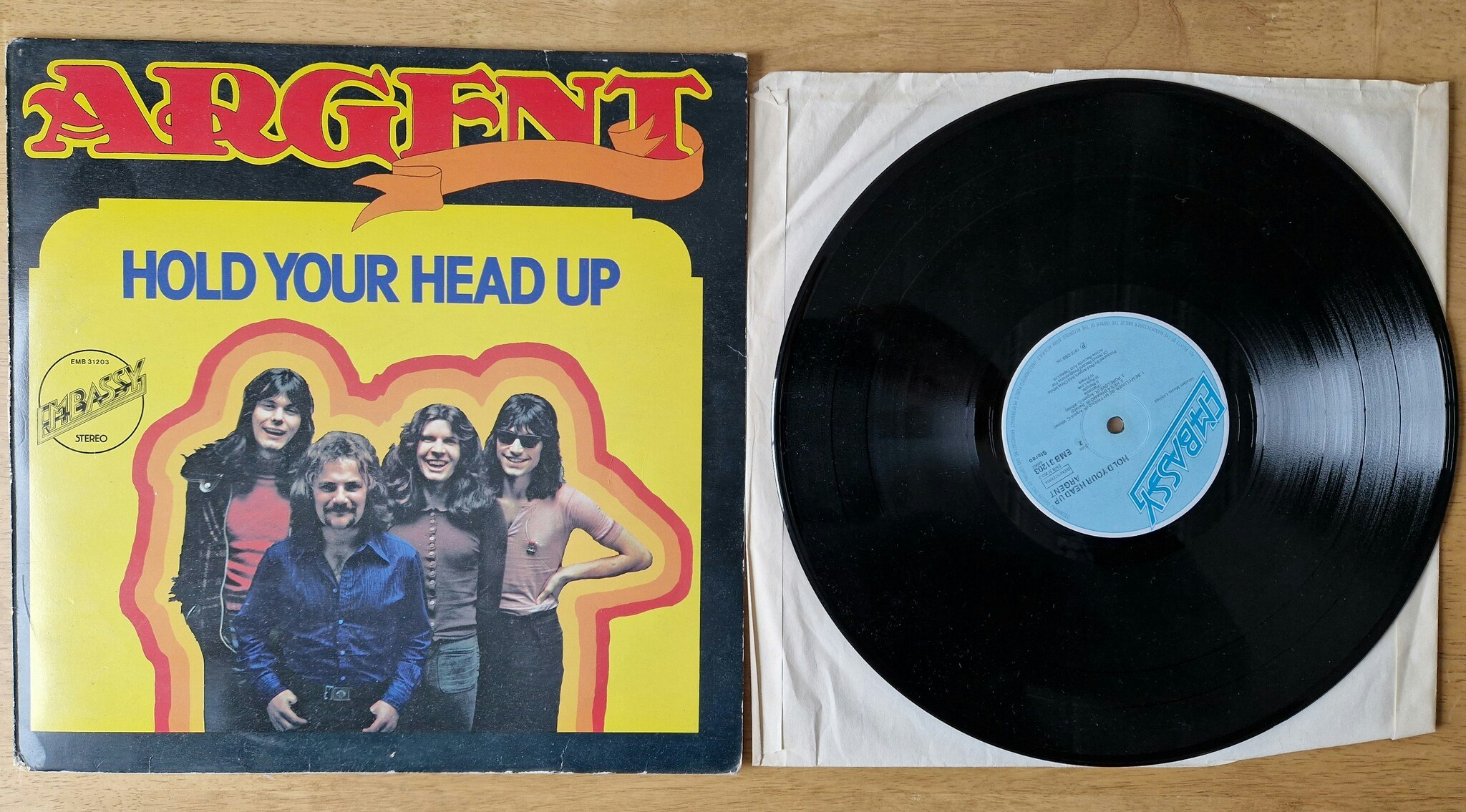 Argent, Hold your head up. Vinyl LP