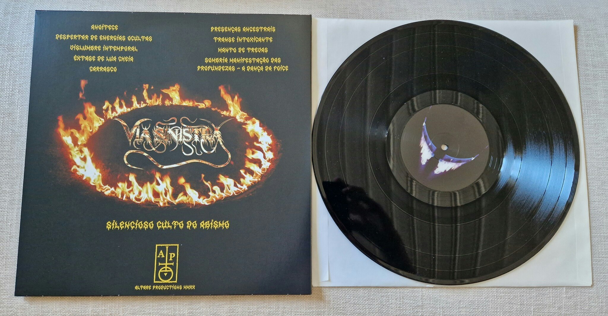 Via Sinistra, Silencioso Culto De Abismo. Vinyl LP