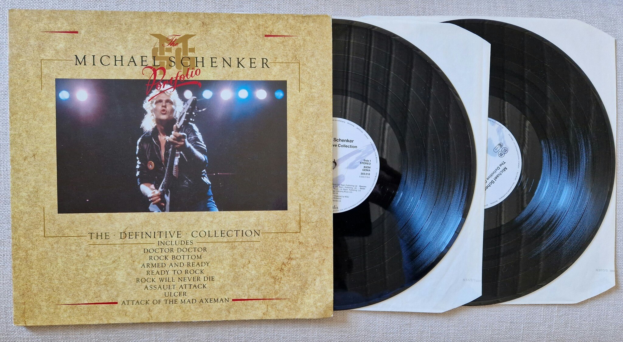 Michael Schenker, Portfolio. Vinyl 2LP