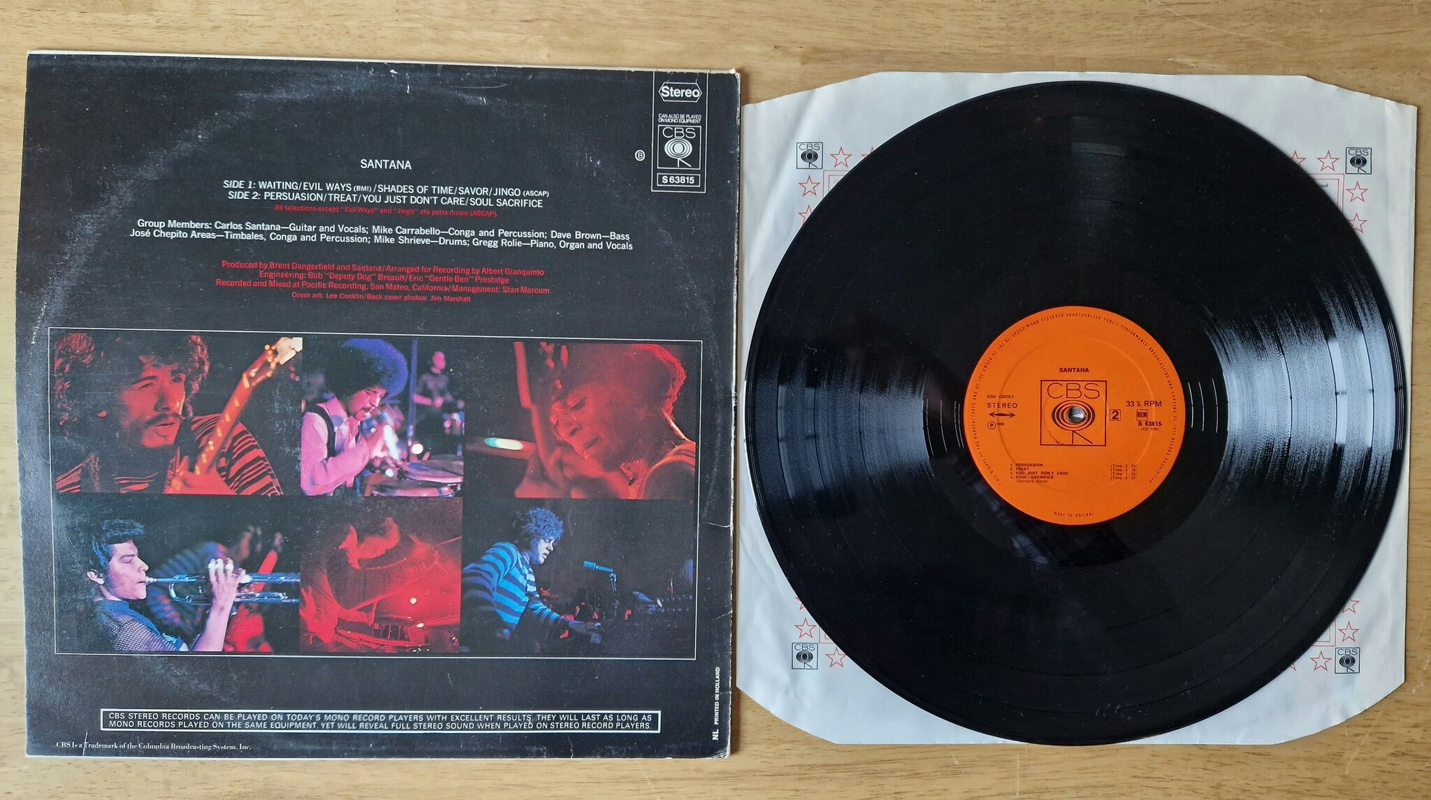 Santana, Santana. Vinyl LP