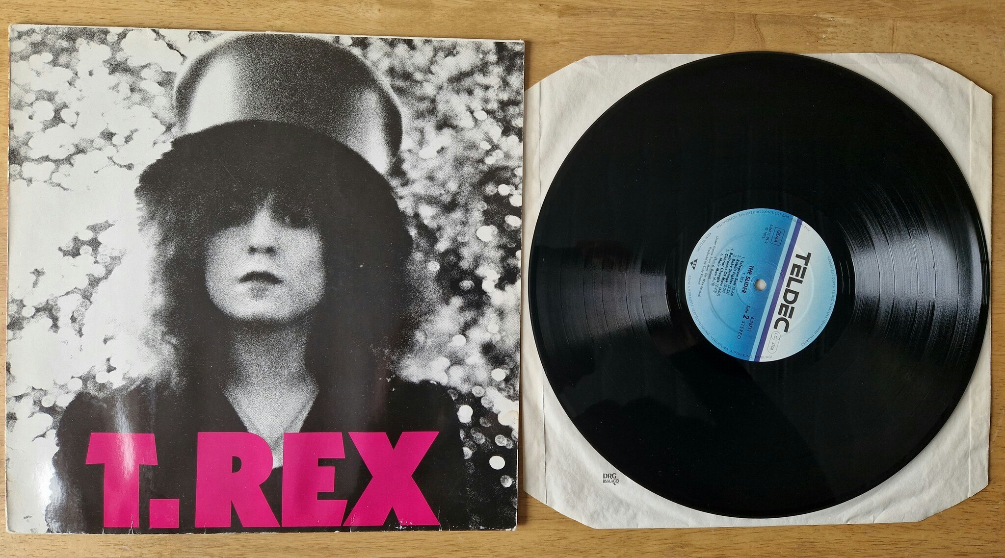 T Rex, The slider. Vinyl LP