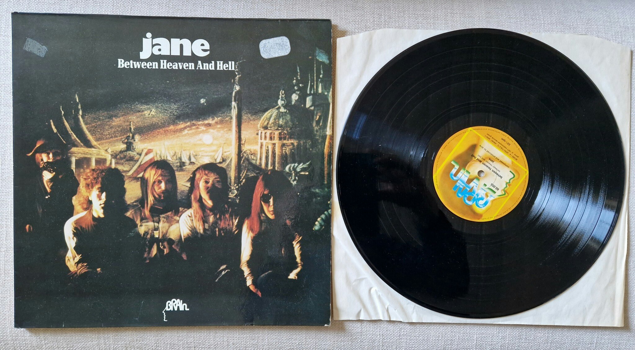Jane, Between heaven and hell. Vinyl LP