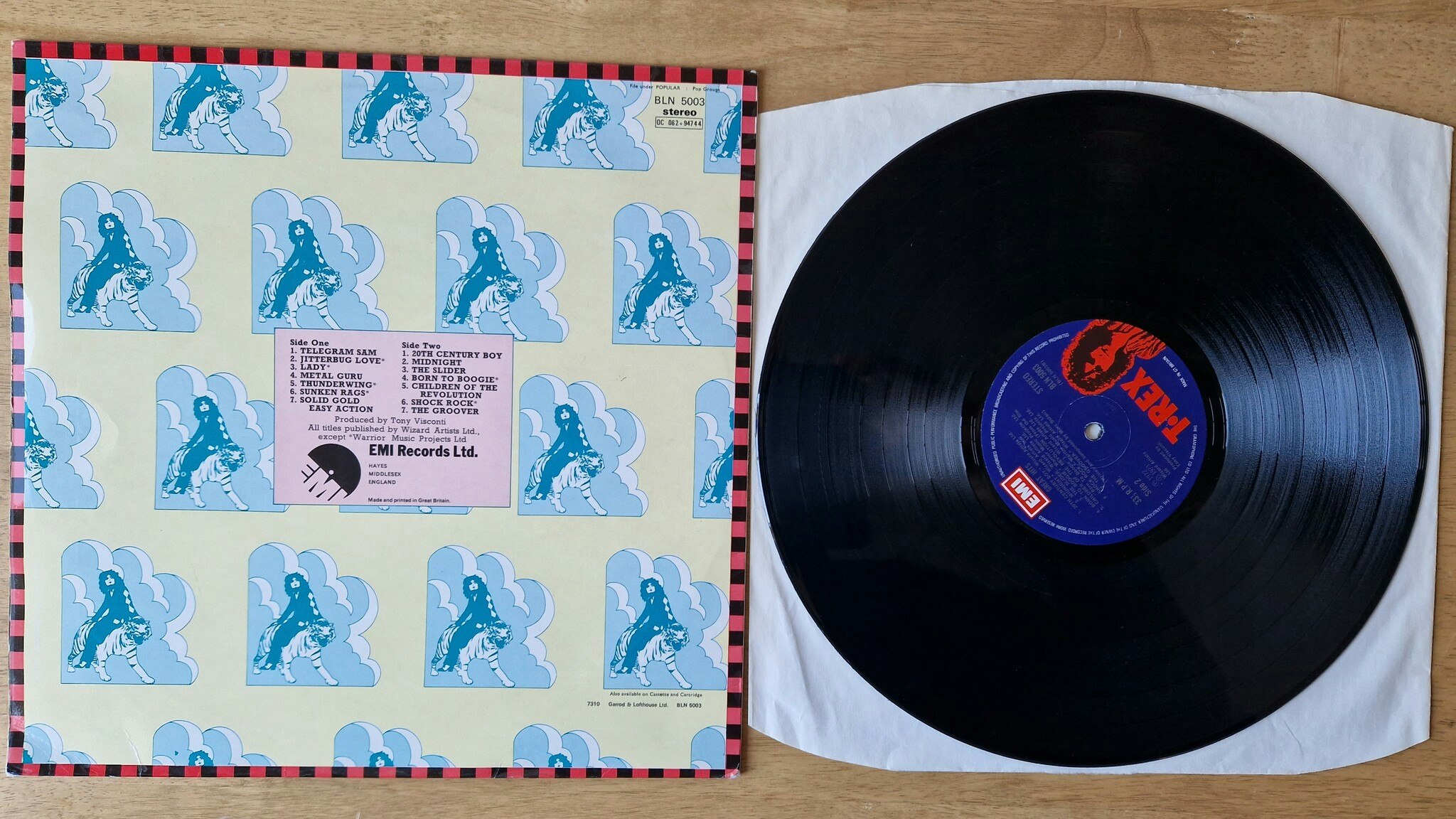 T. Rex, Great hits. Vinyl LP