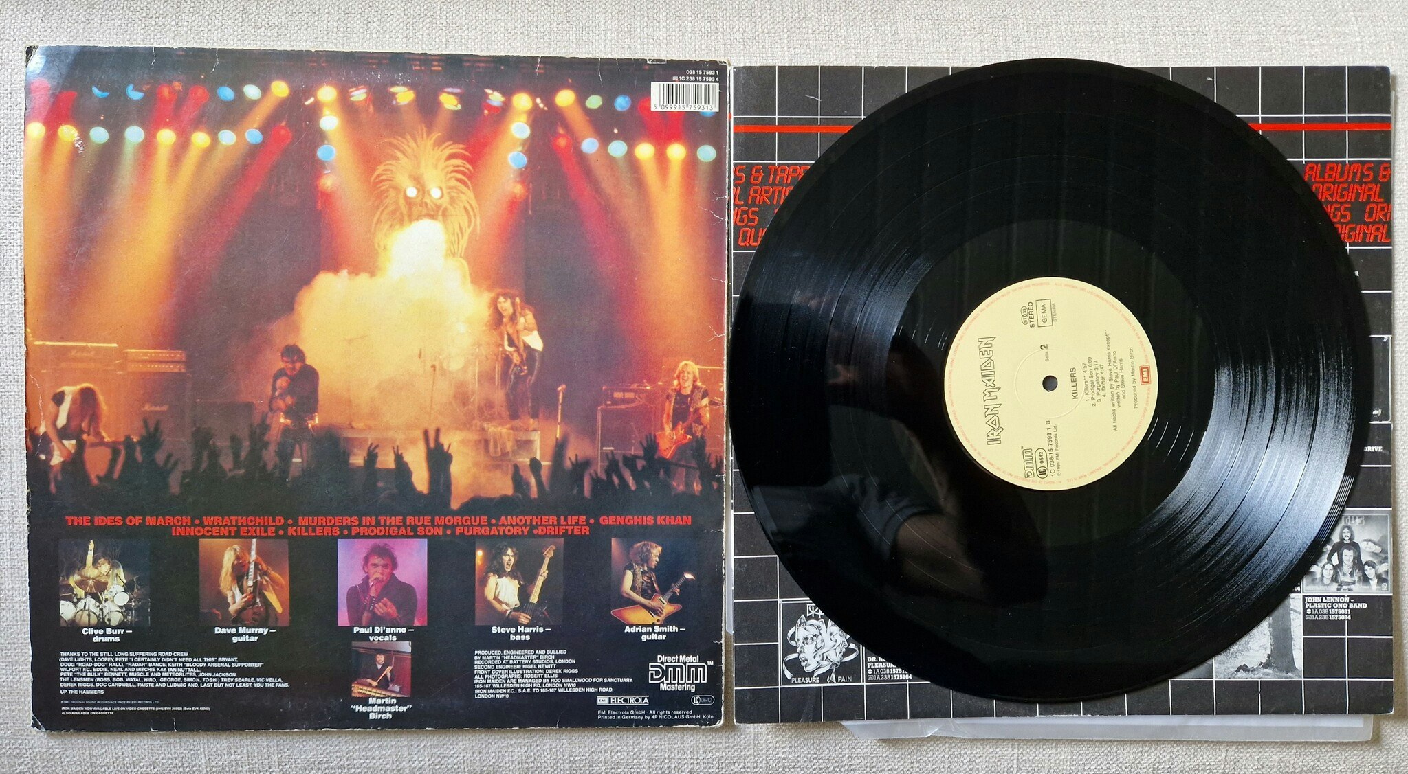 Iron Maiden, Killers. Vinyl LP