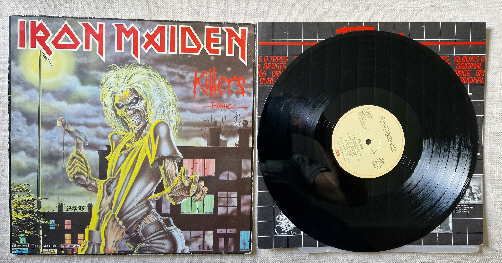 欧LP Iron Maiden Killers 2564625242 Parlophone /00260 Killers: IRON MAIDEN: Amazon.ca: Music