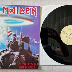 Iron Maiden, 2 minutes to midnight. Vinyl S 12"