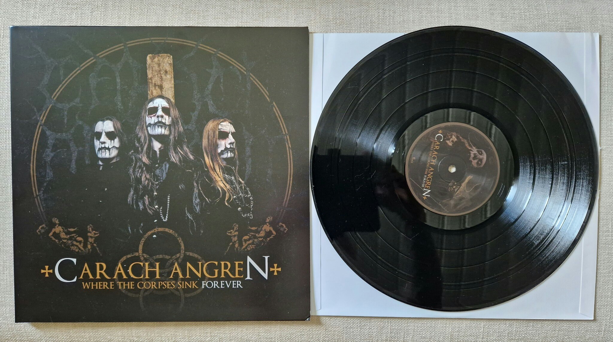 Carach Angren, Where the corpses sink forever. Vinyl LP