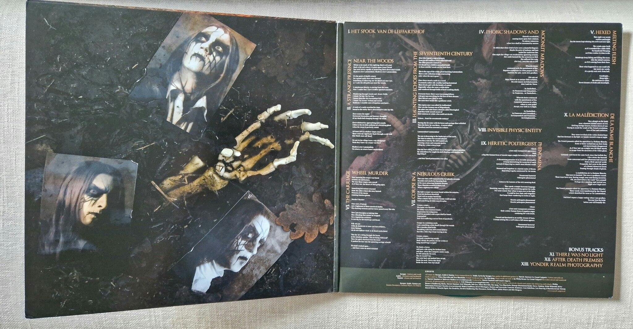 Carach Angren, Lammendam (Green 300 copies). Vinyl 2LP