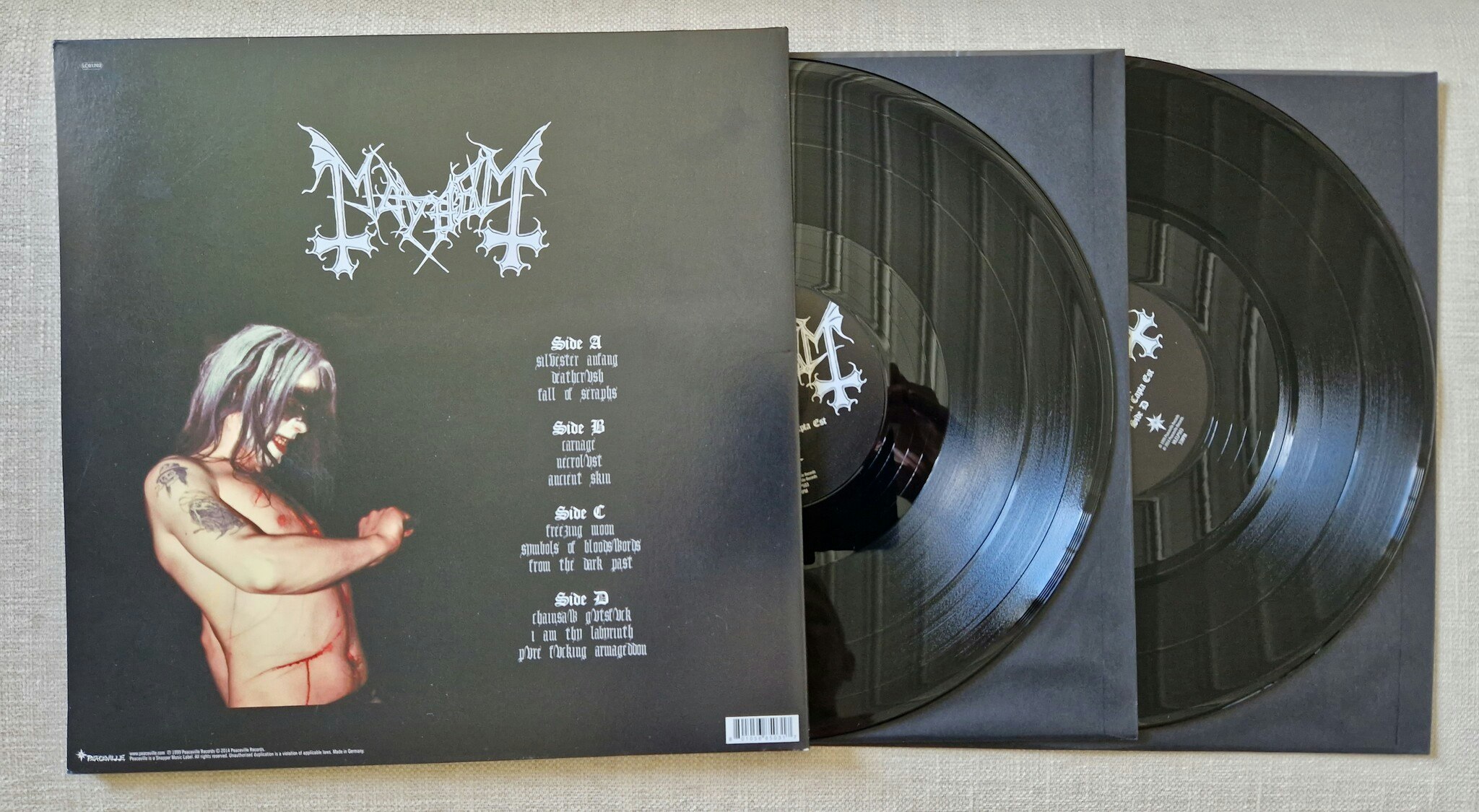 Mayhem, Mediolanum capta est. Vinyl 2LP