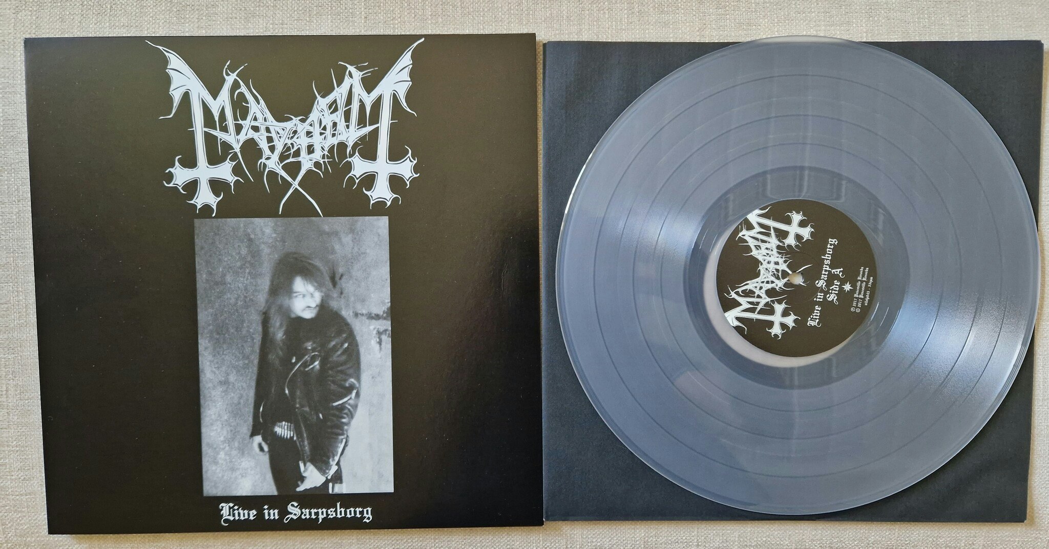 Mayhem, Live in Sarpsborg. Vinyl LP